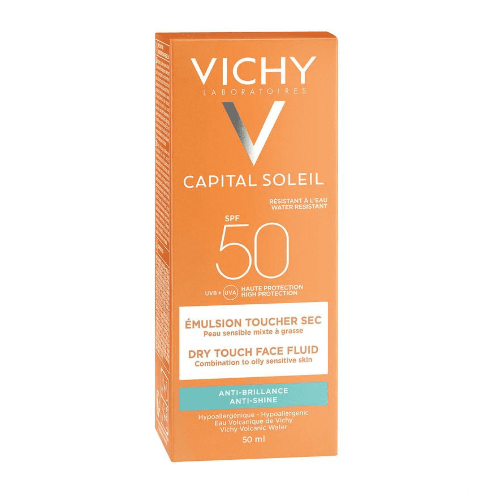 Vichy Ideal Soleil Emulsion Toucher Sec SPF50+