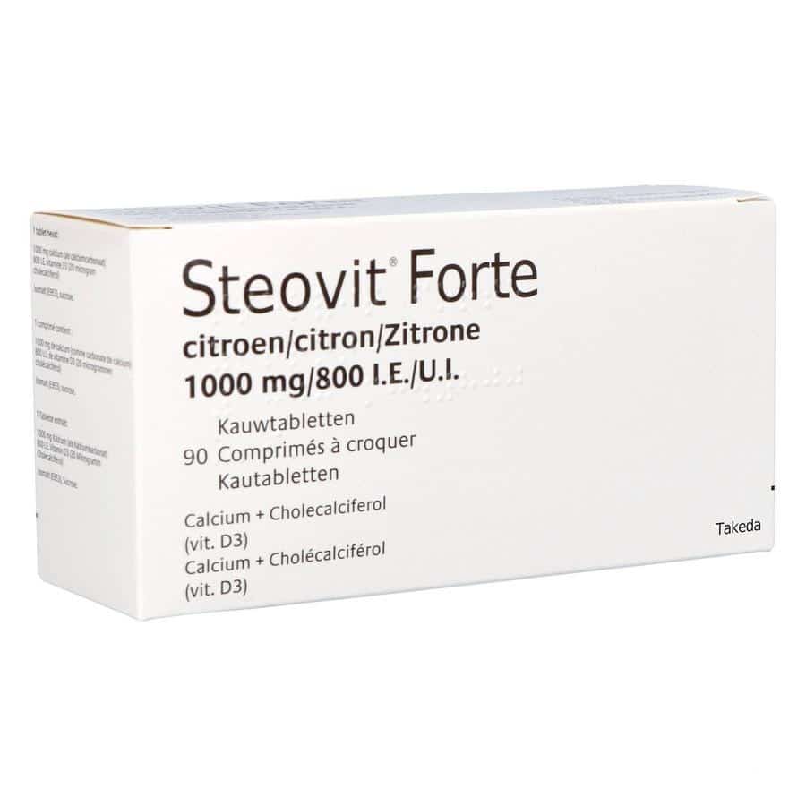 Steovit Forte Citroen 1000mg/800 I.E. Steovit Forte Citroen 1000mg/800 I.E.