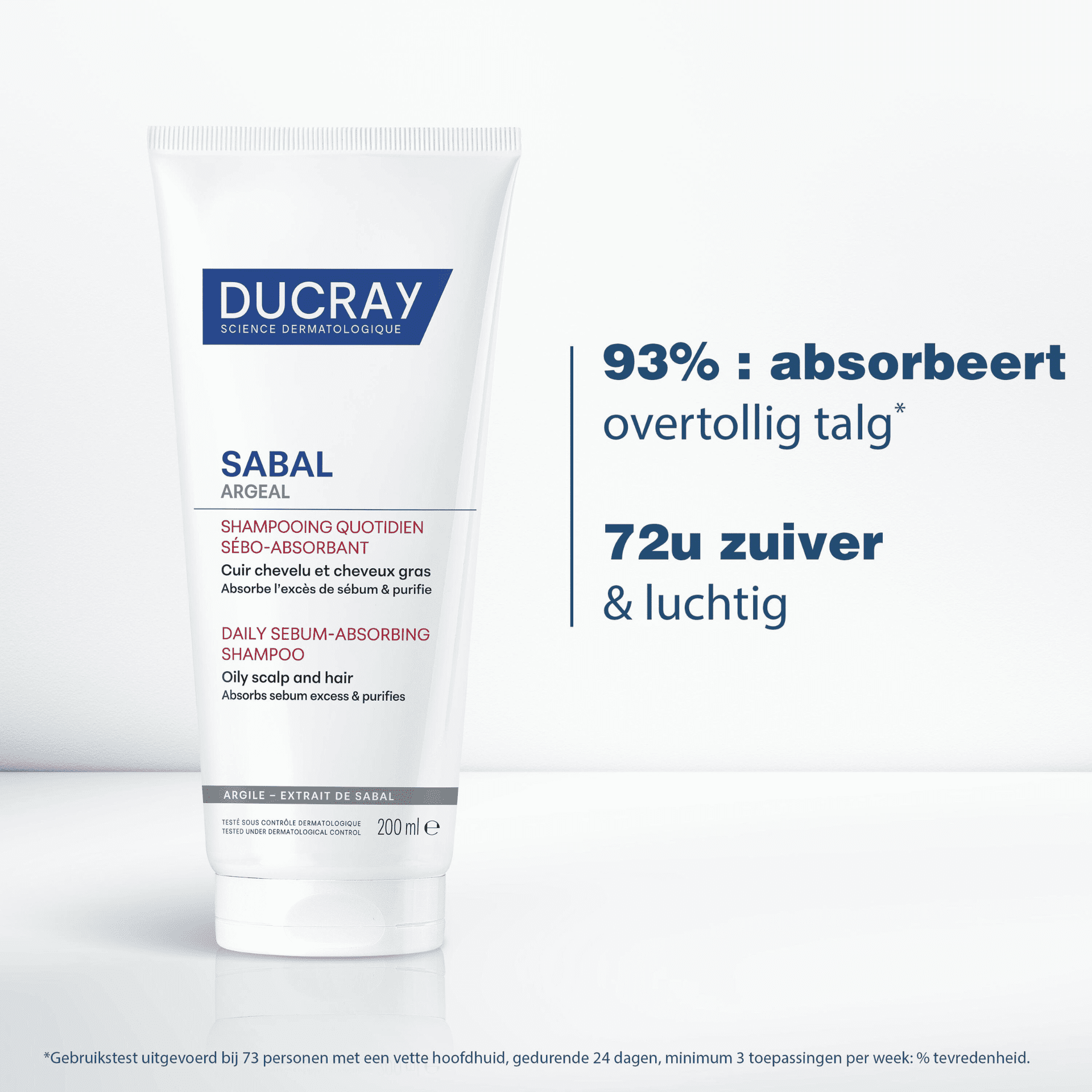 Ducray Sabal Argeal Sh Quotid Sebo-absorbant 200ml Ducray Sabal Argeal Sh Quotid Sebo-absorbant 200ml
