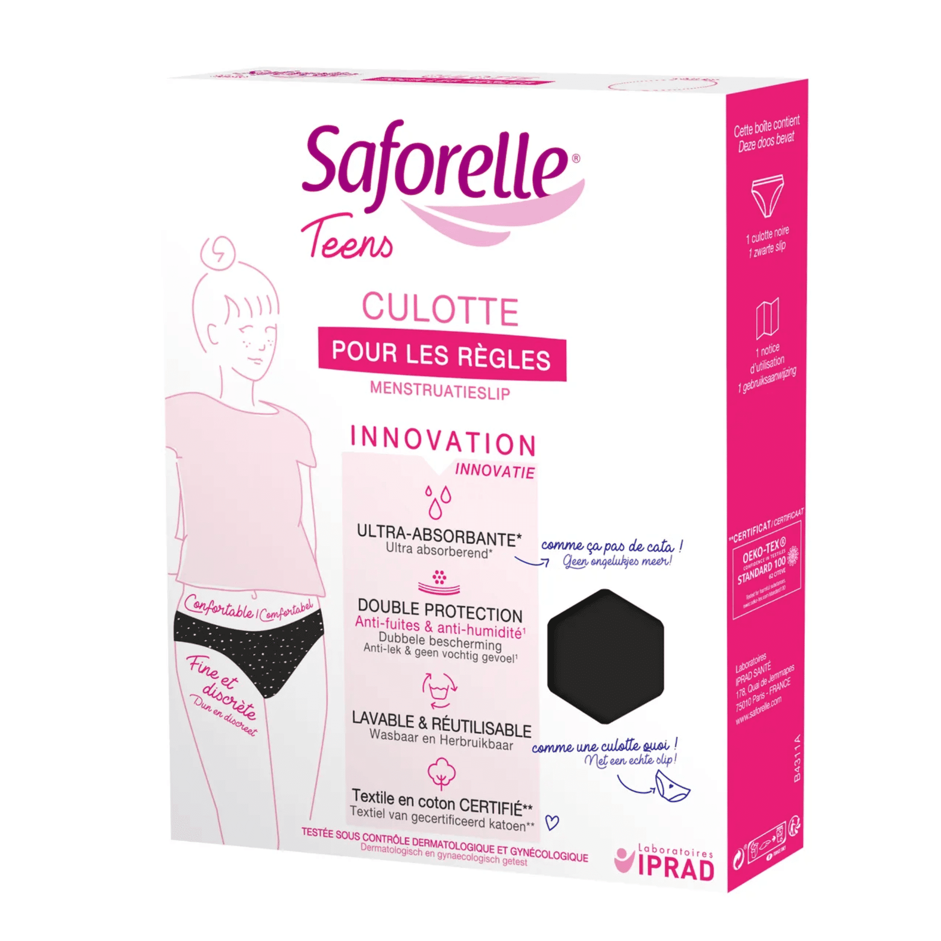 Saforelle Menstruatieslip Teens Saforelle Menstruatieslip Teens