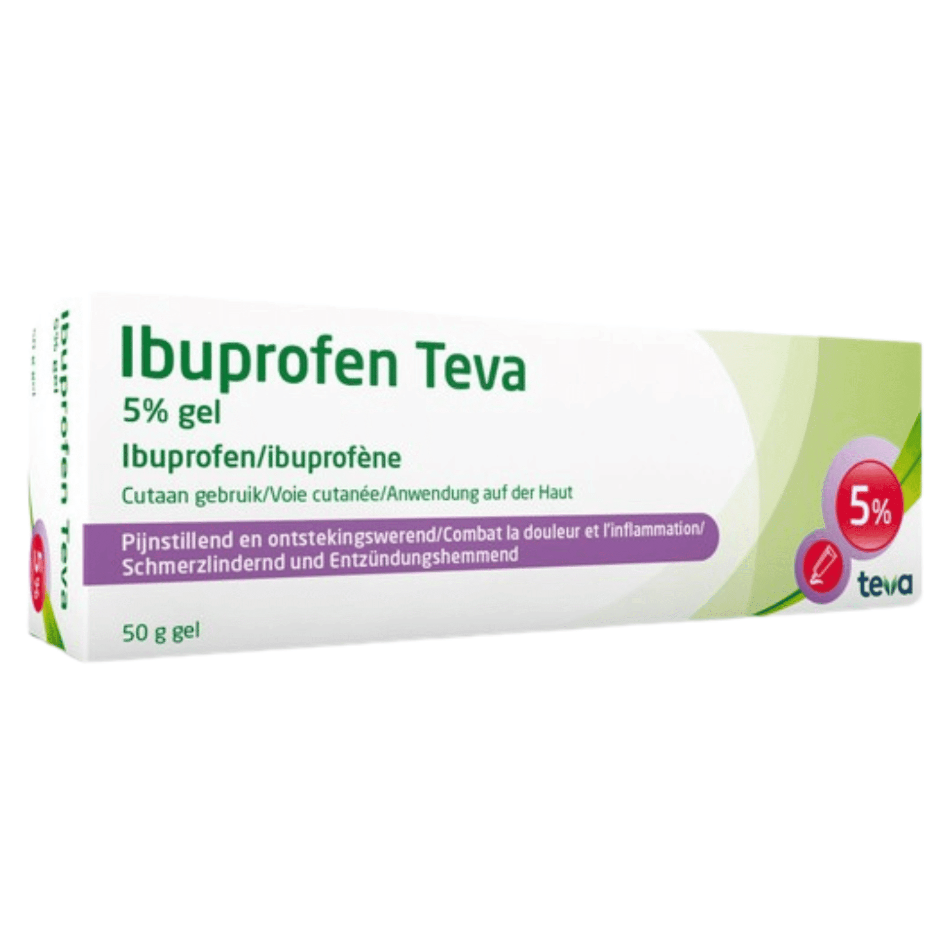 Ibuprofen Teva 5% Gel Ibuprofen Teva 5% Gel