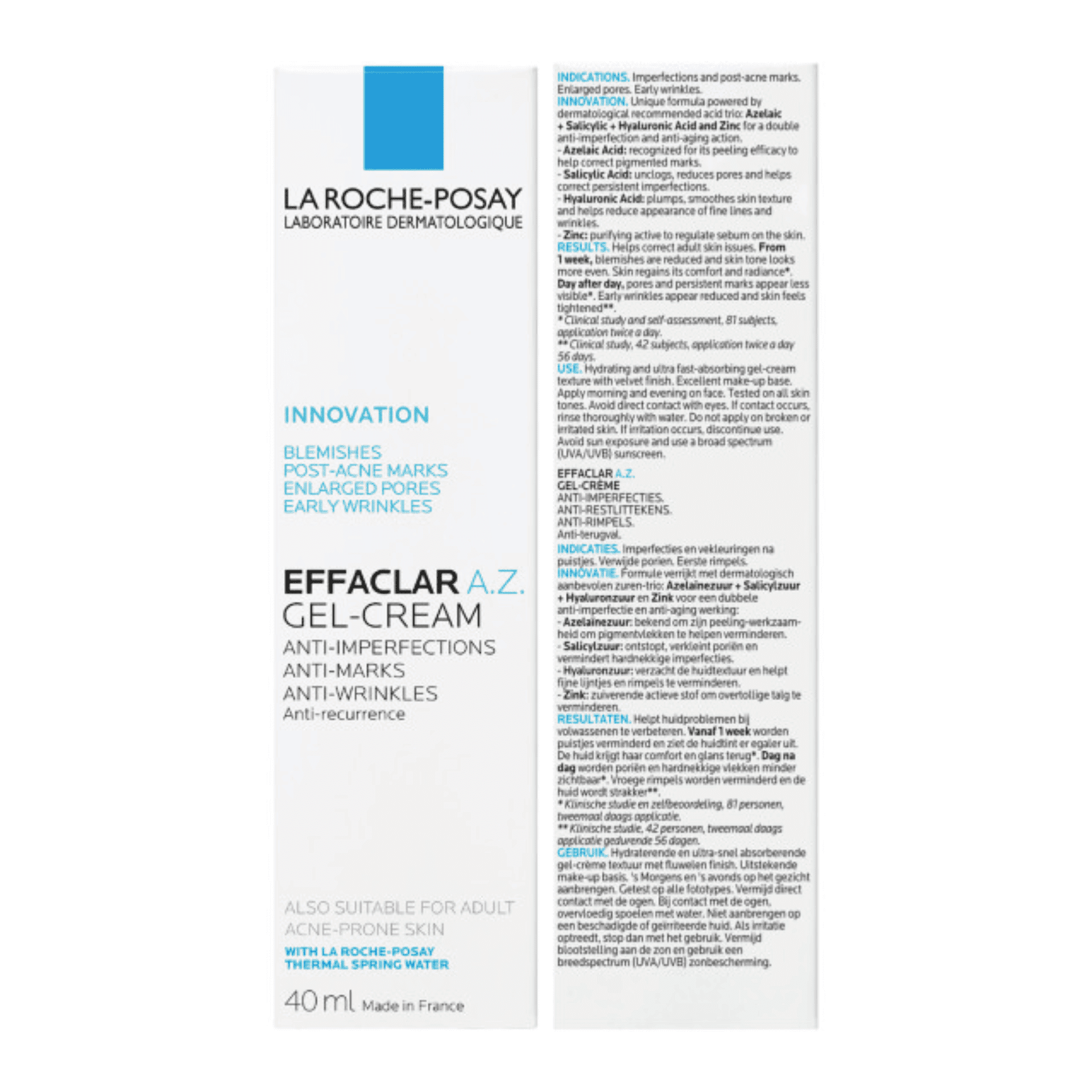 La Roche-Posay Effaclar A.Z. Gel-Crème La Roche-Posay Effaclar A.Z. Gel-Crème