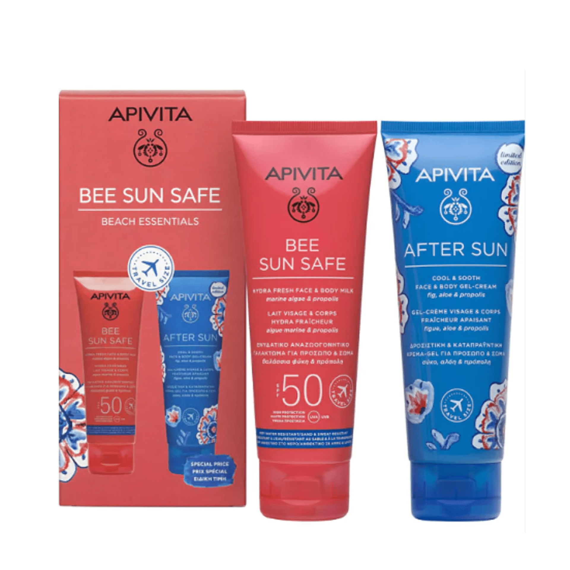 Apivita Bee Sun Safe Beach Essentials 2 Prod.