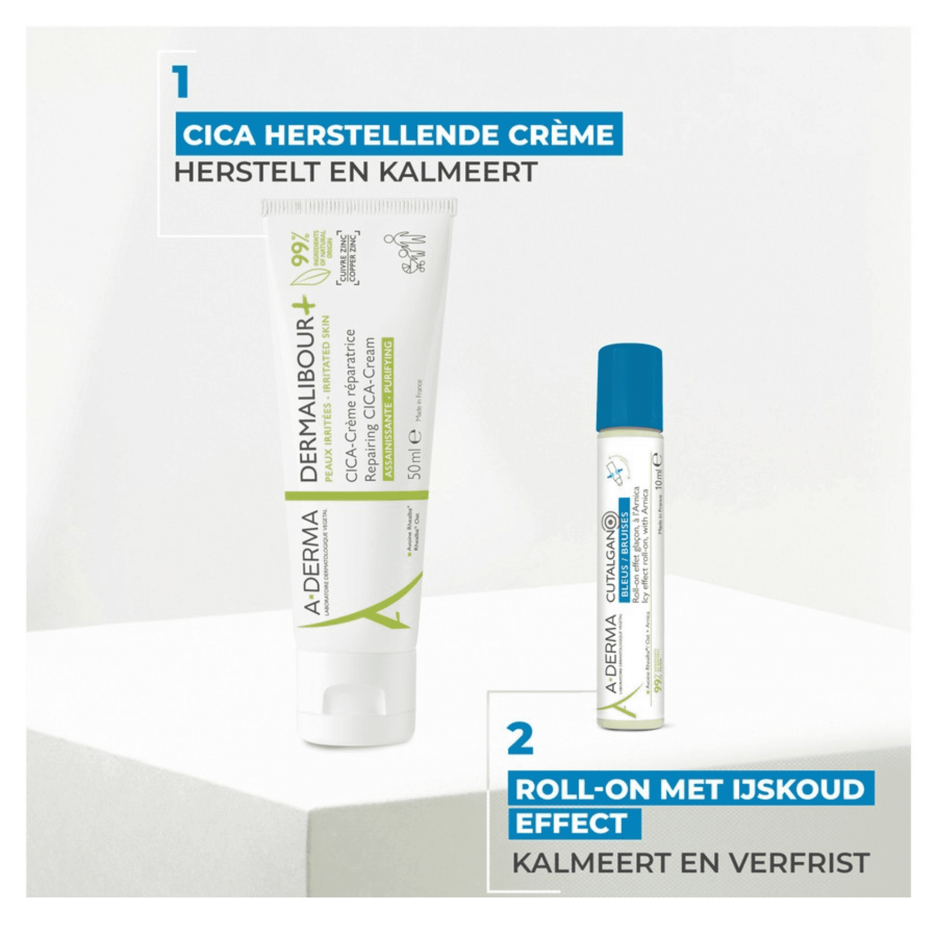 A-Derma Cutalgan Roll-on pour les boutons et les rougeurs