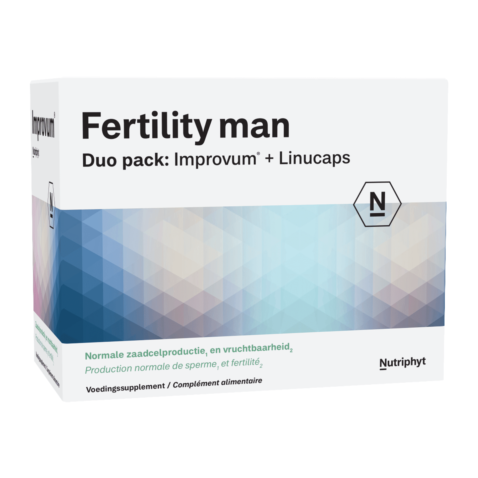 Nutriphyt Fertility Man Duopack Improvum + Linucaps