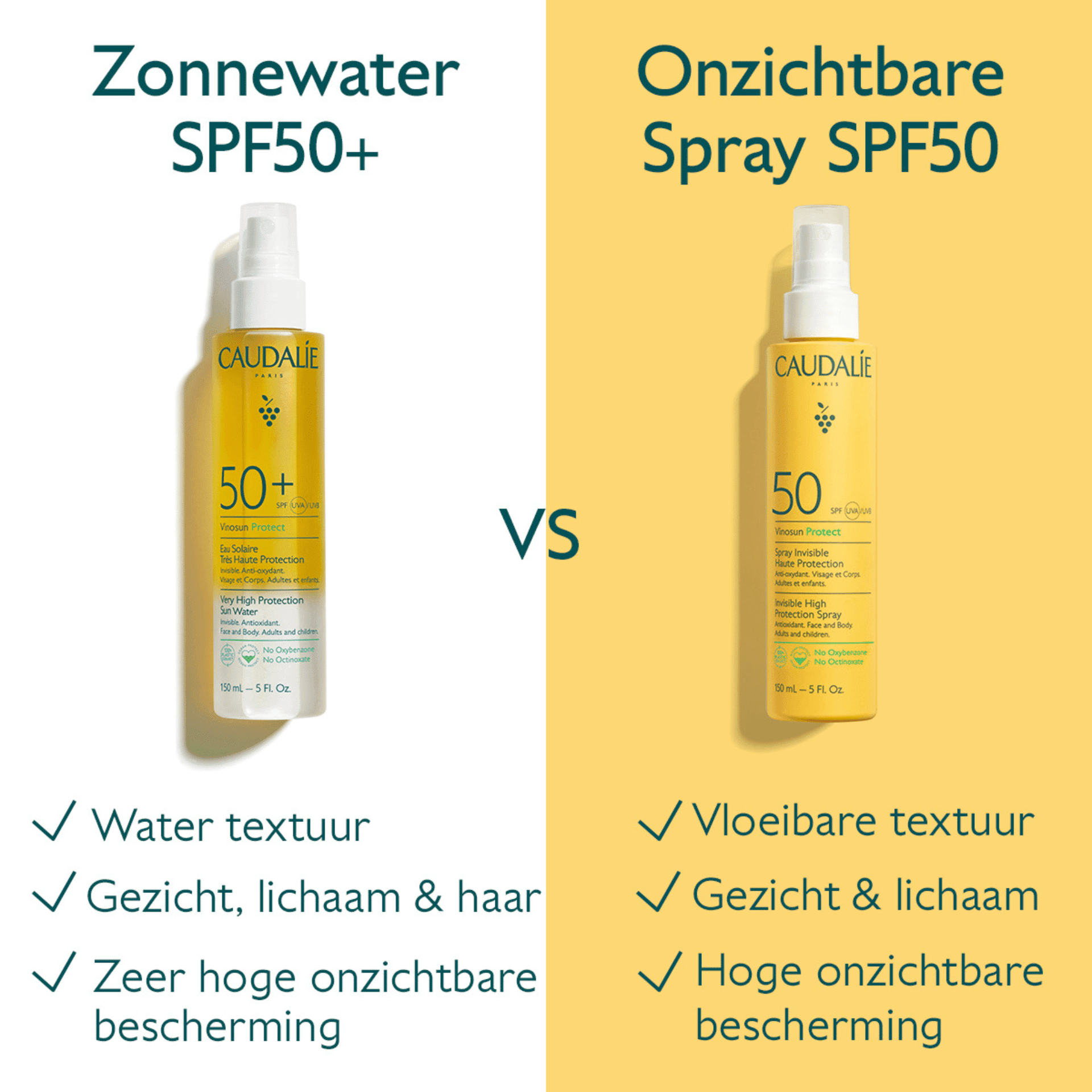 Caudalie Vinosun Protect Onzichtbare Zonnespray SPF 50 Caudalie Vinosun Protect Onzichtbare Zonnespray SPF 50