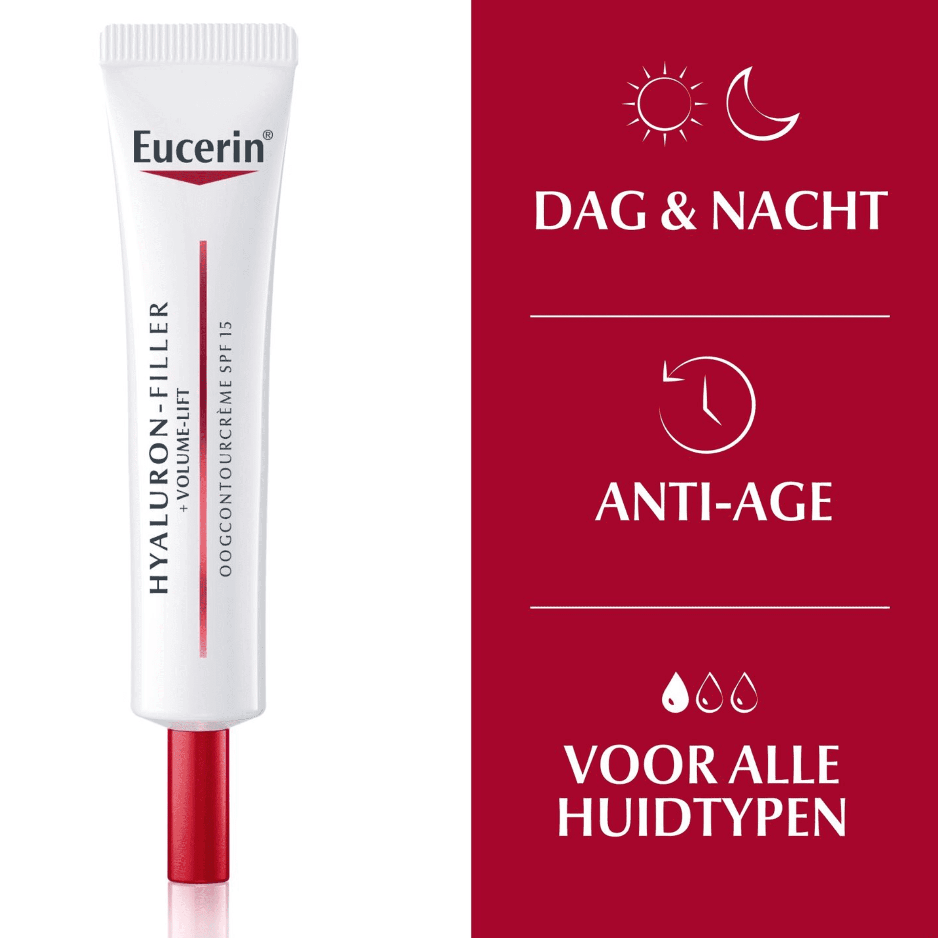 Eucerin Hyaluron-Filler + Volume-Lift Oogcontourcrème SPF 15