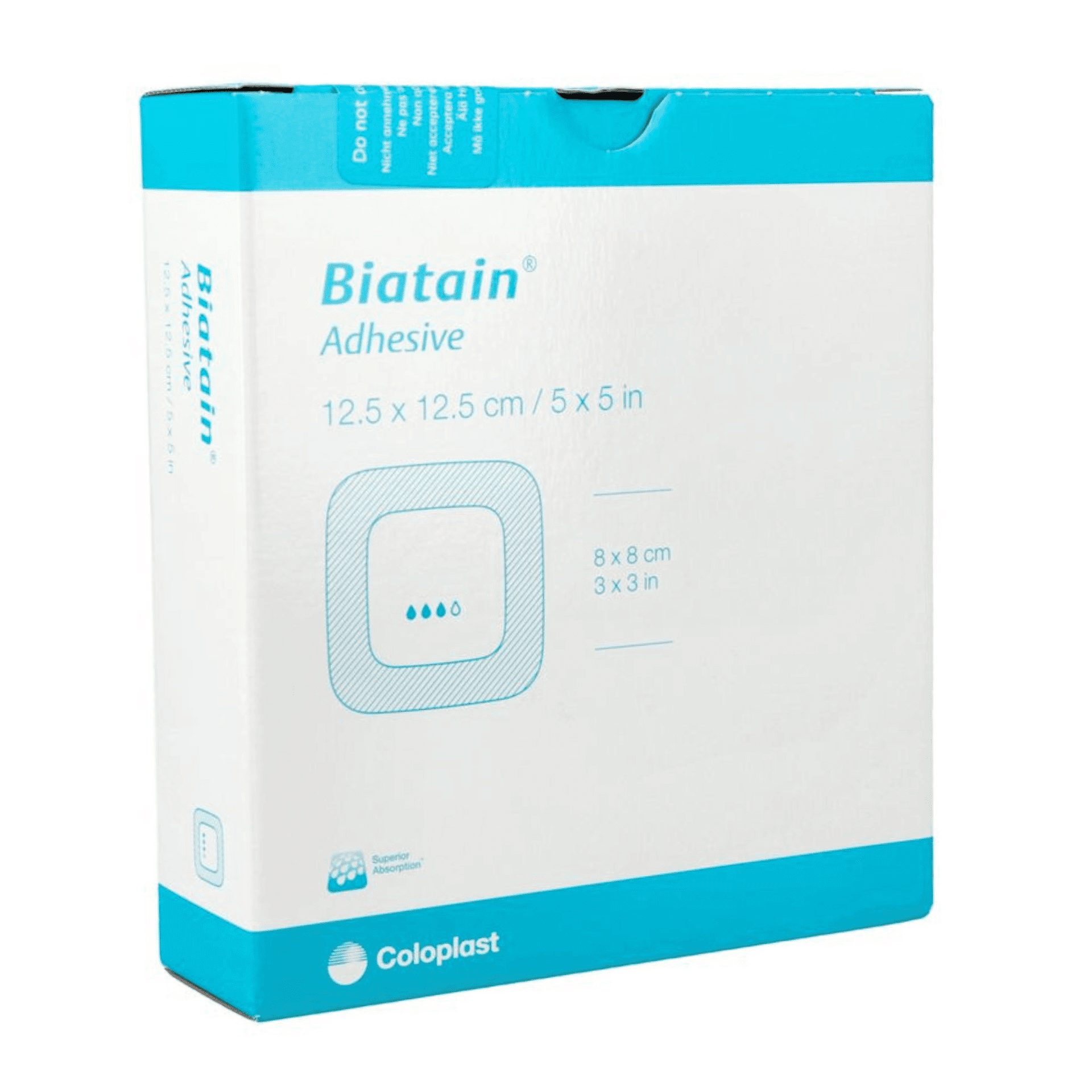 Coloplast Biatain Zelfklevend Schuimverband 12,5 x 12,5 cm Coloplast Biatain Zelfklevend Schuimverband 12,5 x 12,5 cm