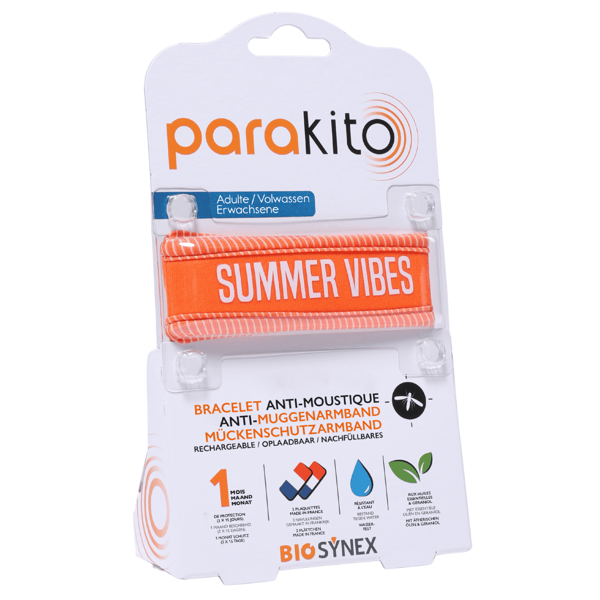 Parakito Volwassenen Anti-Muggenarmband