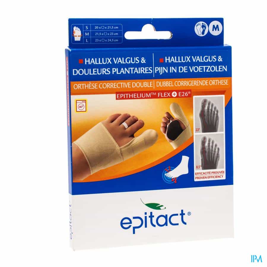 Epitact Dubbel Corrigerende Orthese Rechts M Epitact Dubbel Corrigerende Orthese Rechts M