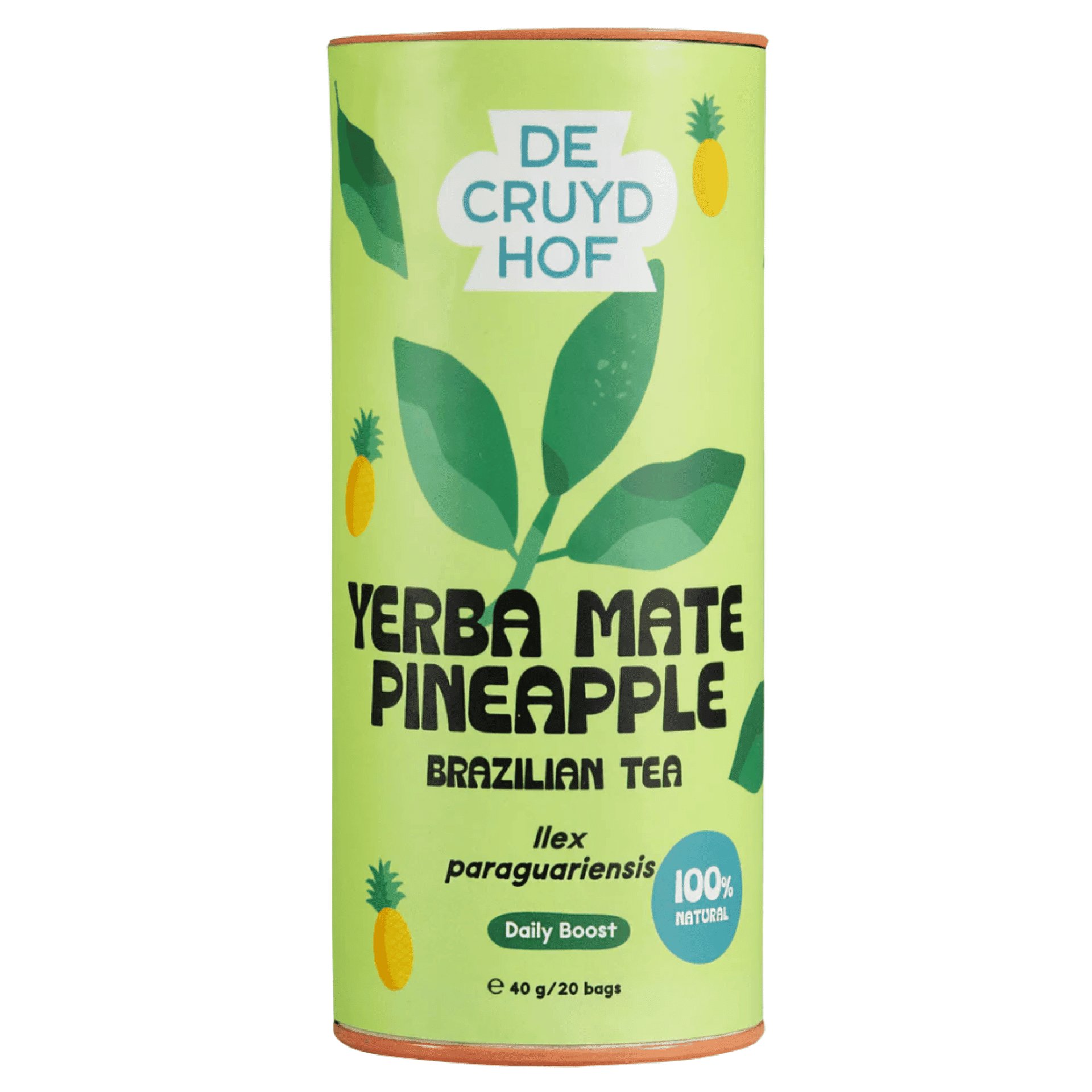 De Cruydhof Yerba Mate Pineapple Brazilian Tea