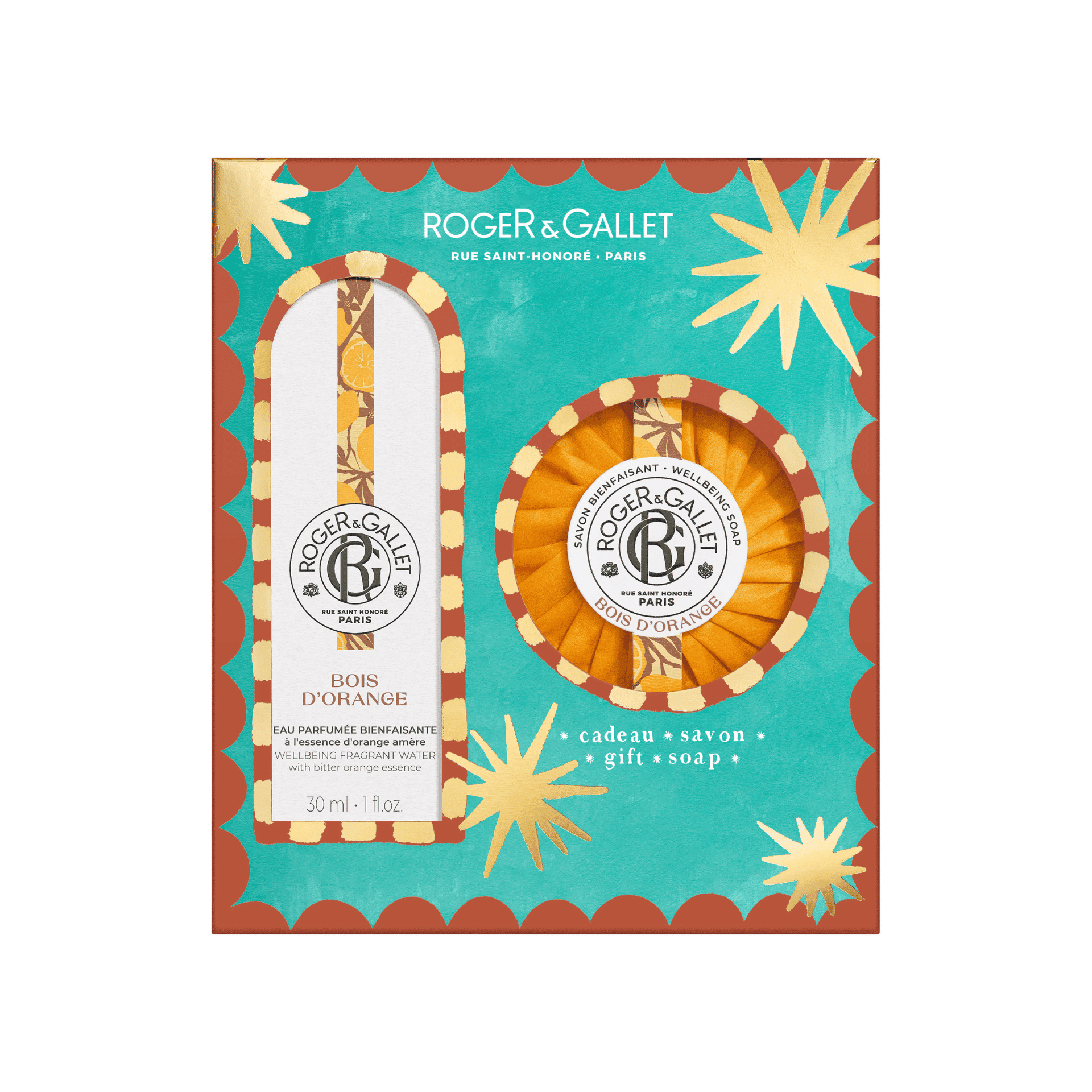 Roger & Gallet Geparfumeerd Water + Zeep Geschenkset