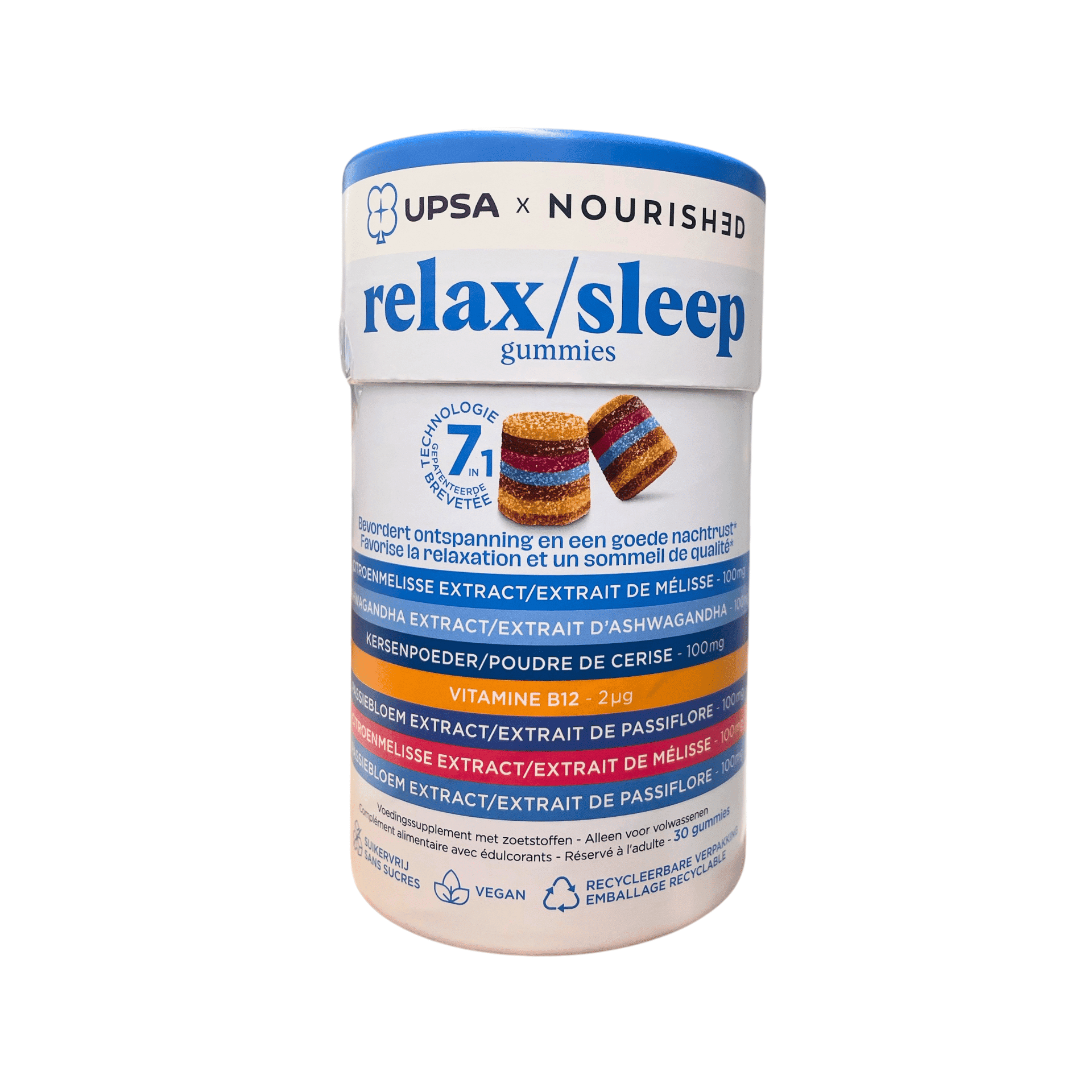 Upsa Nourished Relax/sleep Gommes 30