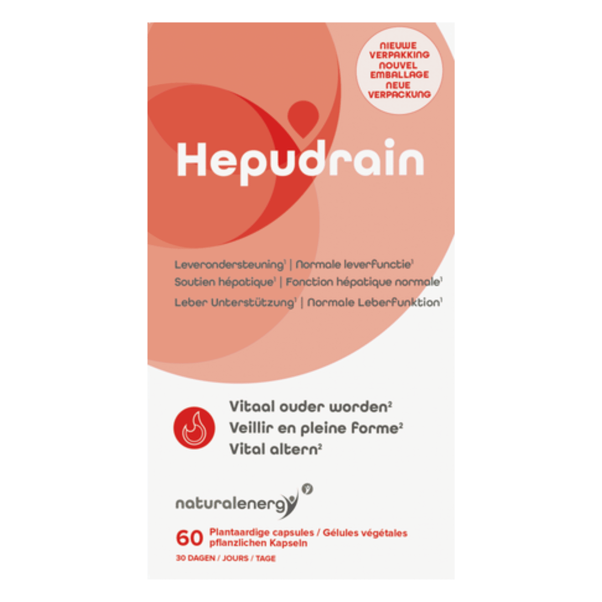 Hepudrain Caps 60 Natural Energy Labophar