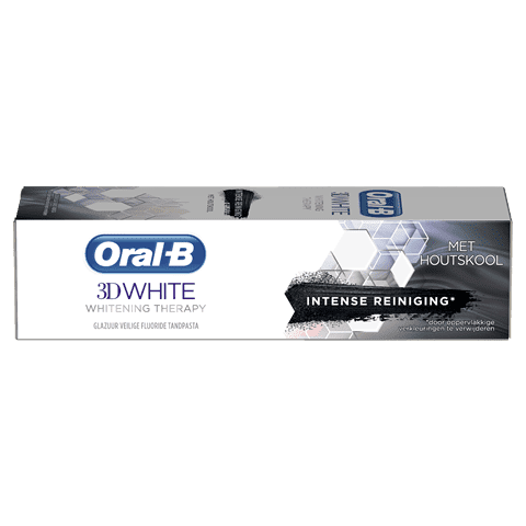 Oral B Tandpasta 3D White Whitening Therapy Houtskool Grondige Reiniging