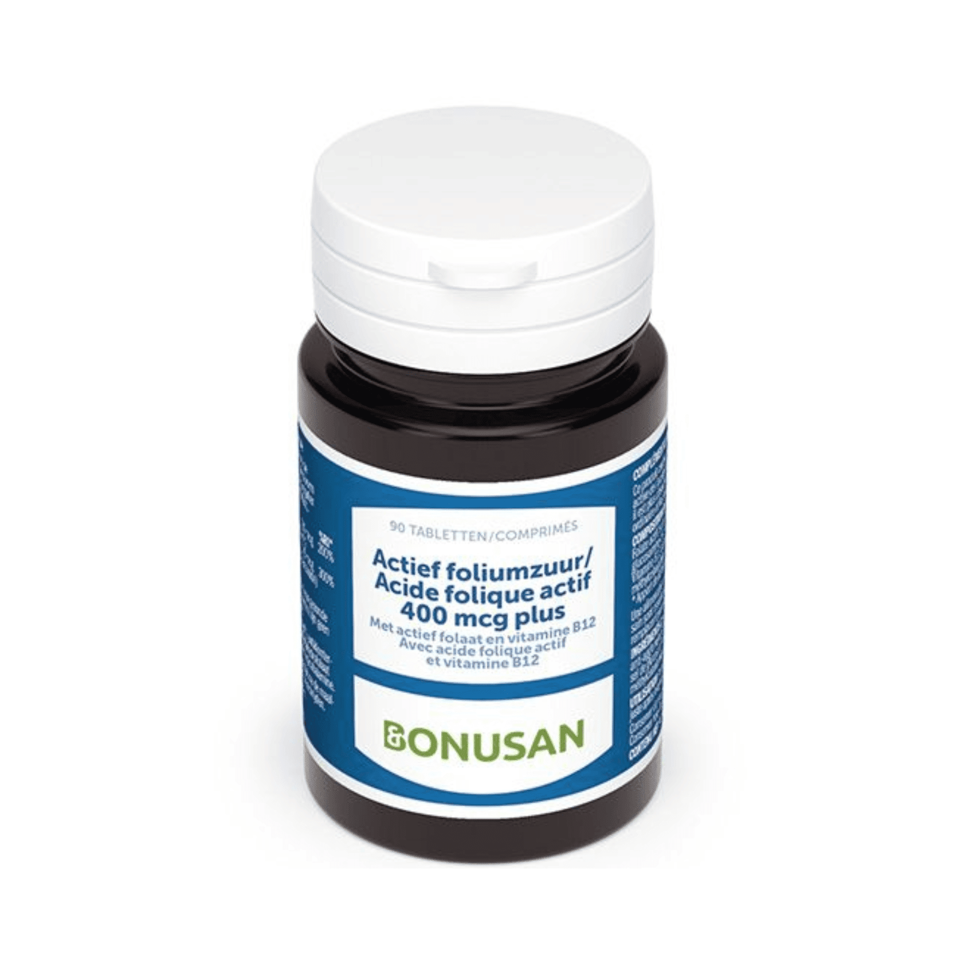 Bonusan Actief Foliumzuur 400 Complex (ref. 204796) Bonusan Actief Foliumzuur 400 Complex (ref. 204796)