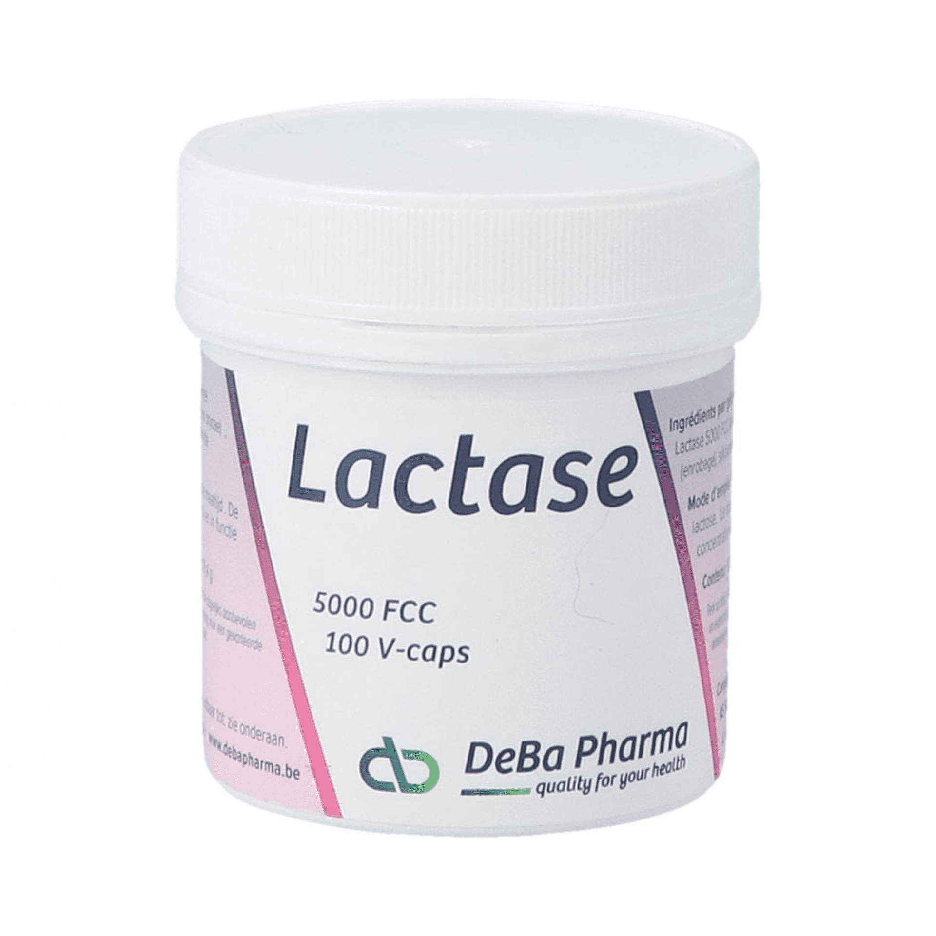 Lactase 5000 Fcc V-caps 100 Deba Lactase 5000 Fcc V-caps 100 Deba