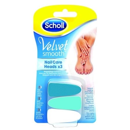 Scholl Velvet Smooth Elektrisch Nagelverzorgingssysteem Navulling Scholl Velvet Smooth Elektrisch Nagelverzorgingssysteem Navulling