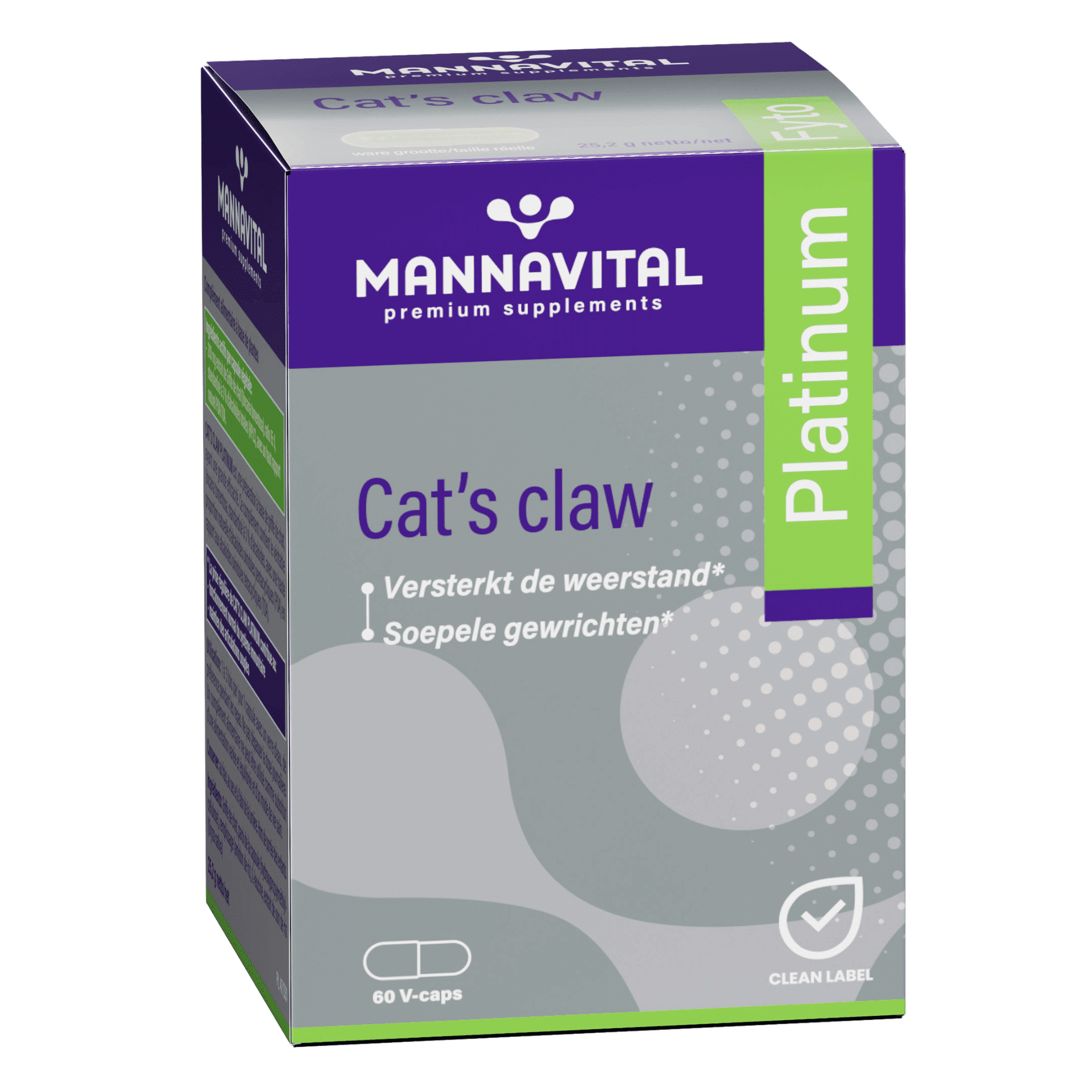 Mannavital Platinum Cat's Claw Mannavital Platinum Cat's Claw