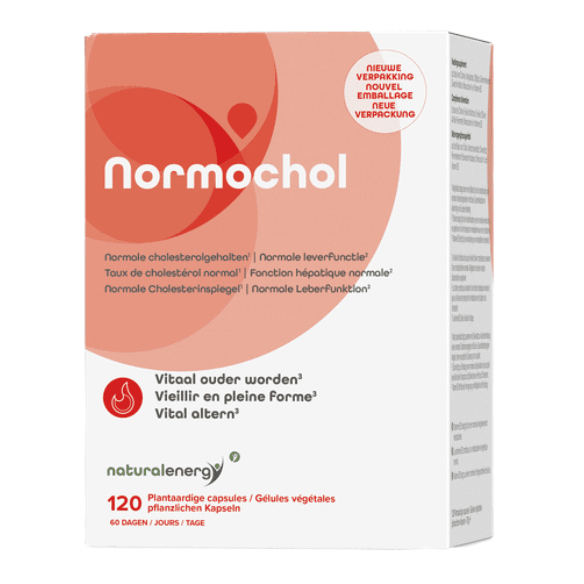 Normochol V-caps 120 Natural Energy Labophar Nf Normochol V-caps 120 Natural Energy Labophar Nf