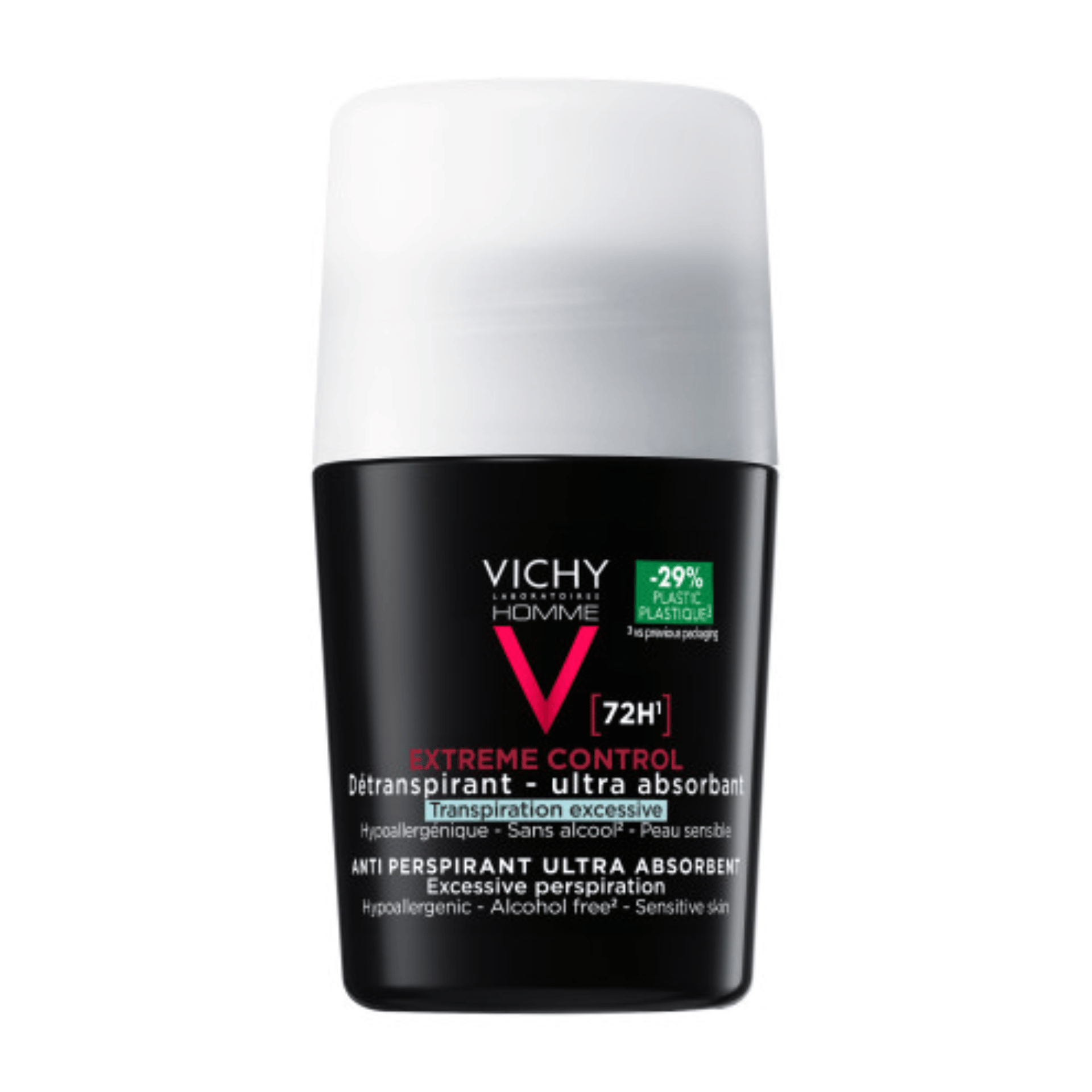 Vichy Homme Deo Roll-On Anti-Transpirant 72h Vichy Homme Deo Roll-On Anti-Transpirant 72h