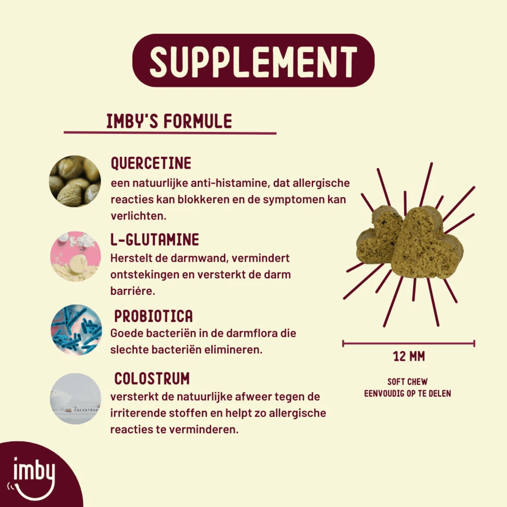 Imby Allergy & Itch Supplement for Dogs