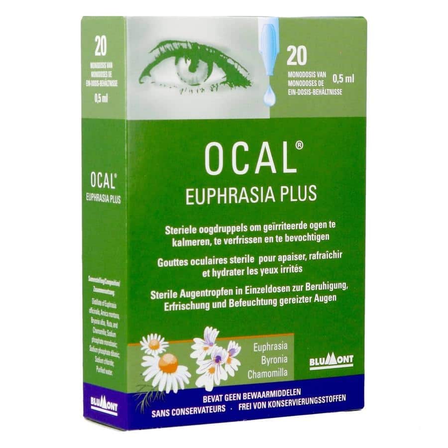 Ocal Euphrasia Plus Monodoses 20x0,5ml Ocal Euphrasia Plus Monodoses 20x0,5ml