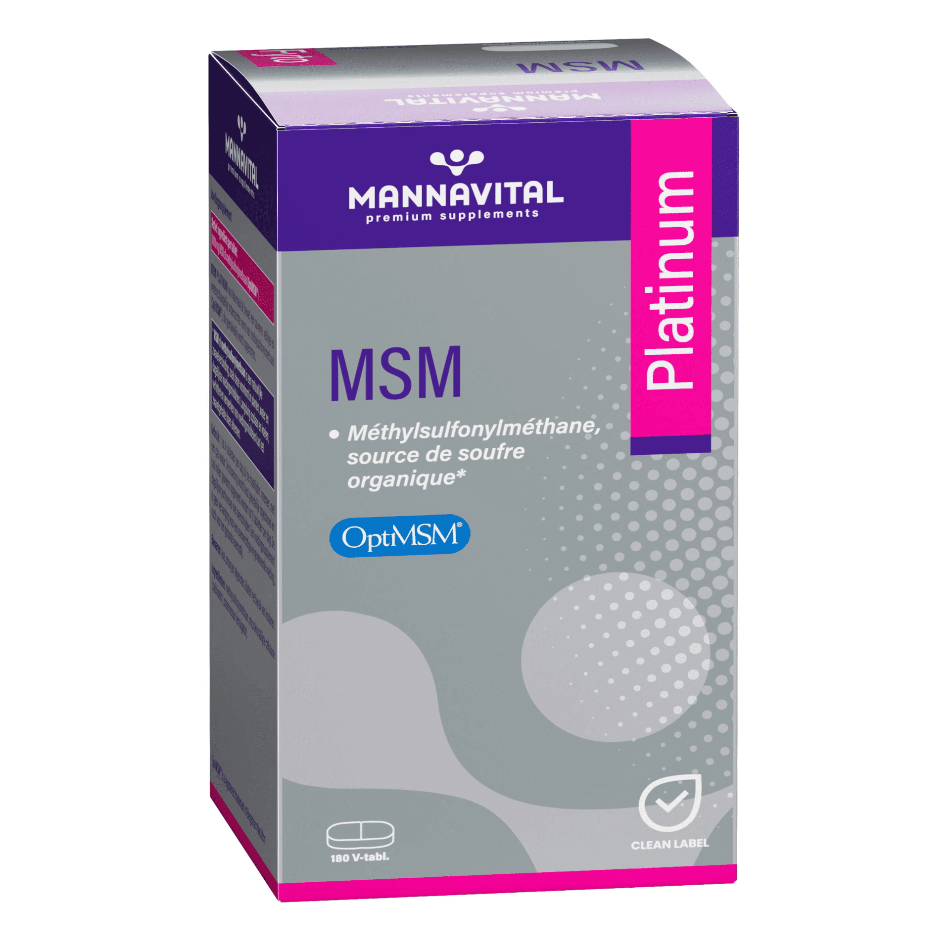 Mannavital Platinum MSM Mannavital Platinum MSM