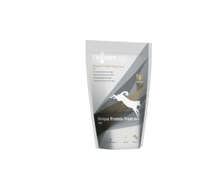 Trovet UDT Unique Protein Treat Hond Eend Trovet UDT Unique Protein Treat Hond Eend