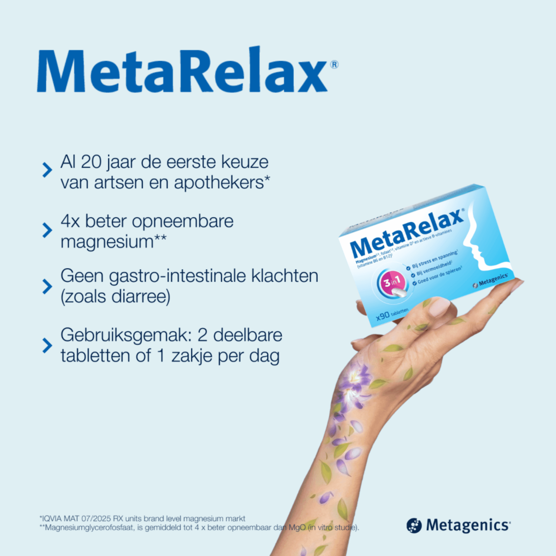 Metarelax Comp 180 22431 Metagenics Metarelax Comp 180 22431 Metagenics