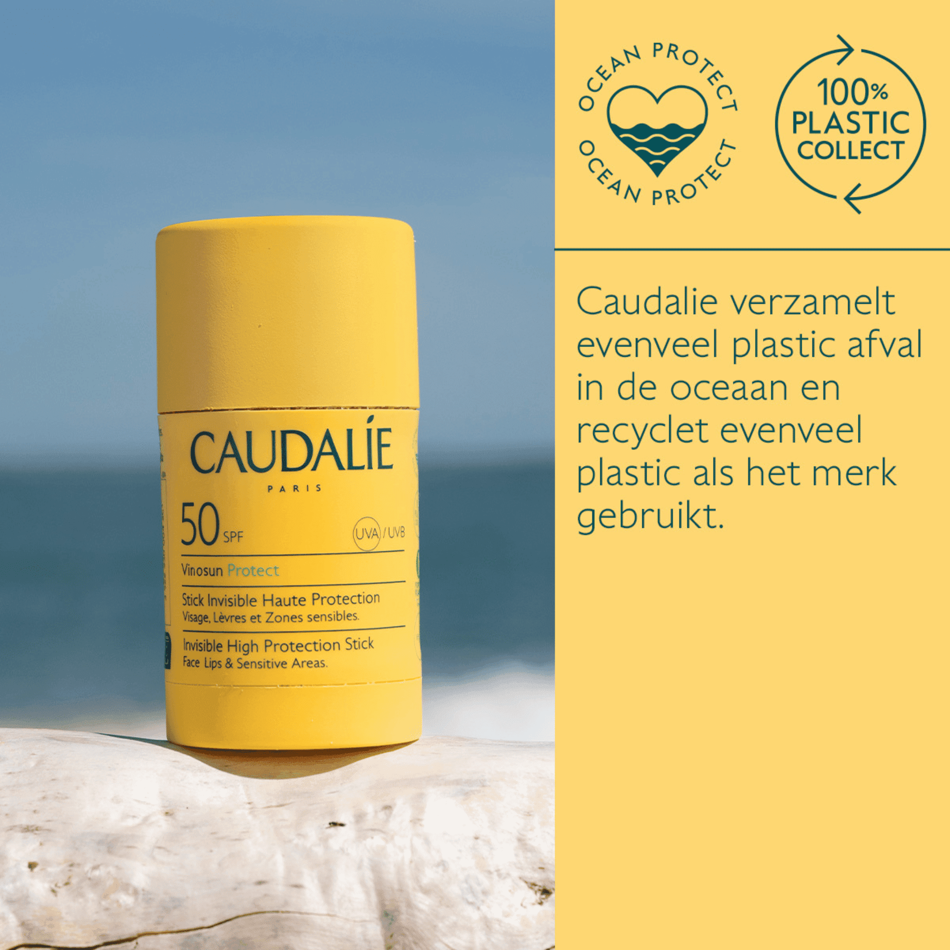 Caudalie Vinosun Protect Onzichtbare Stick SPF 50