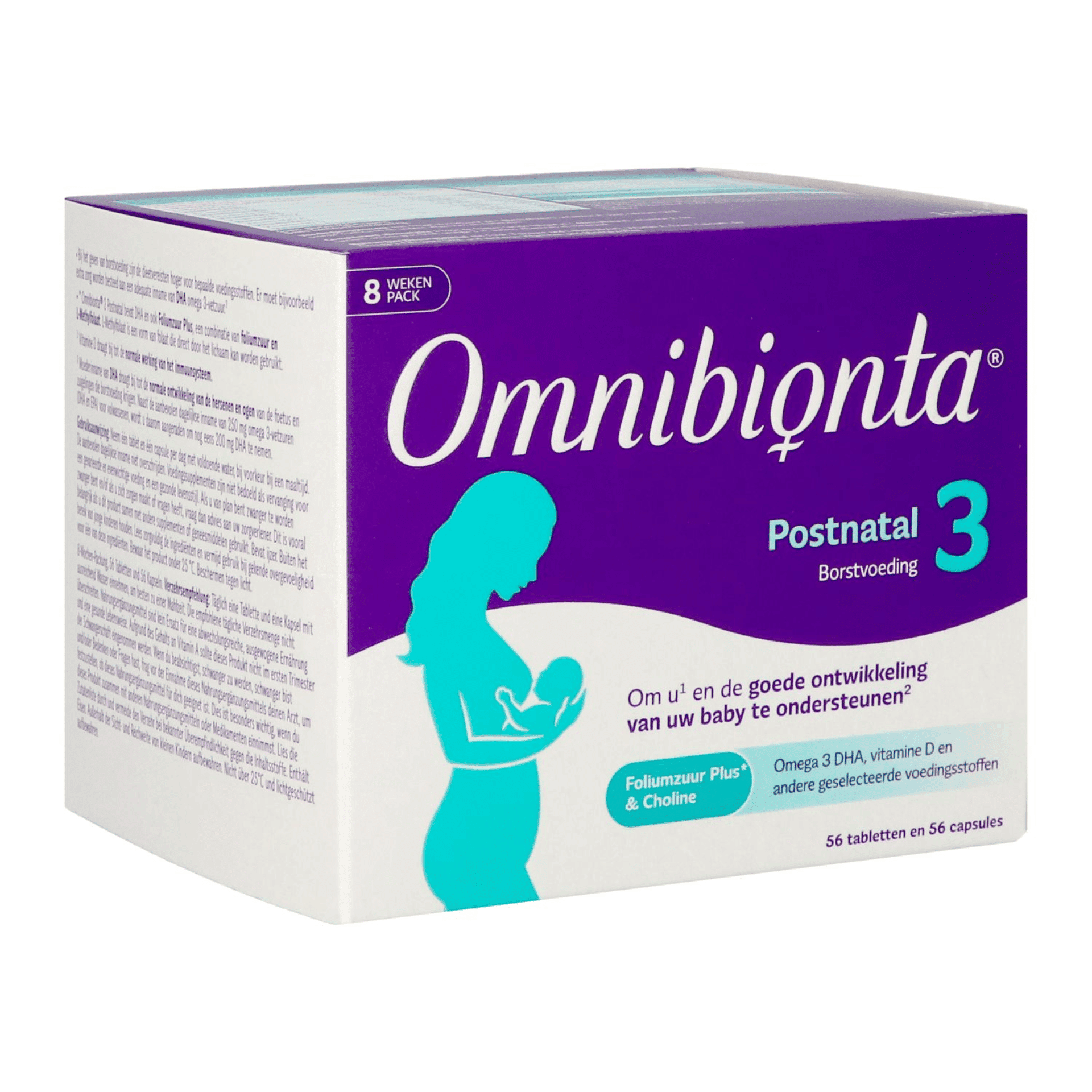 Omnibionta Postnatal 3 Allait.8 Sem Comp 56+gel 56