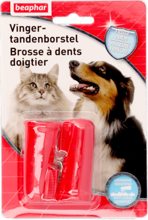 Beaphar Brosse Dents Doigtier 2 Beaphar Brosse Dents Doigtier 2