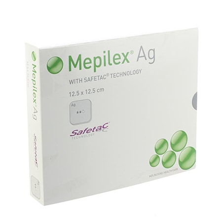 Mepilex AG 12,5 x 12,5 cm Mepilex AG 12,5 x 12,5 cm