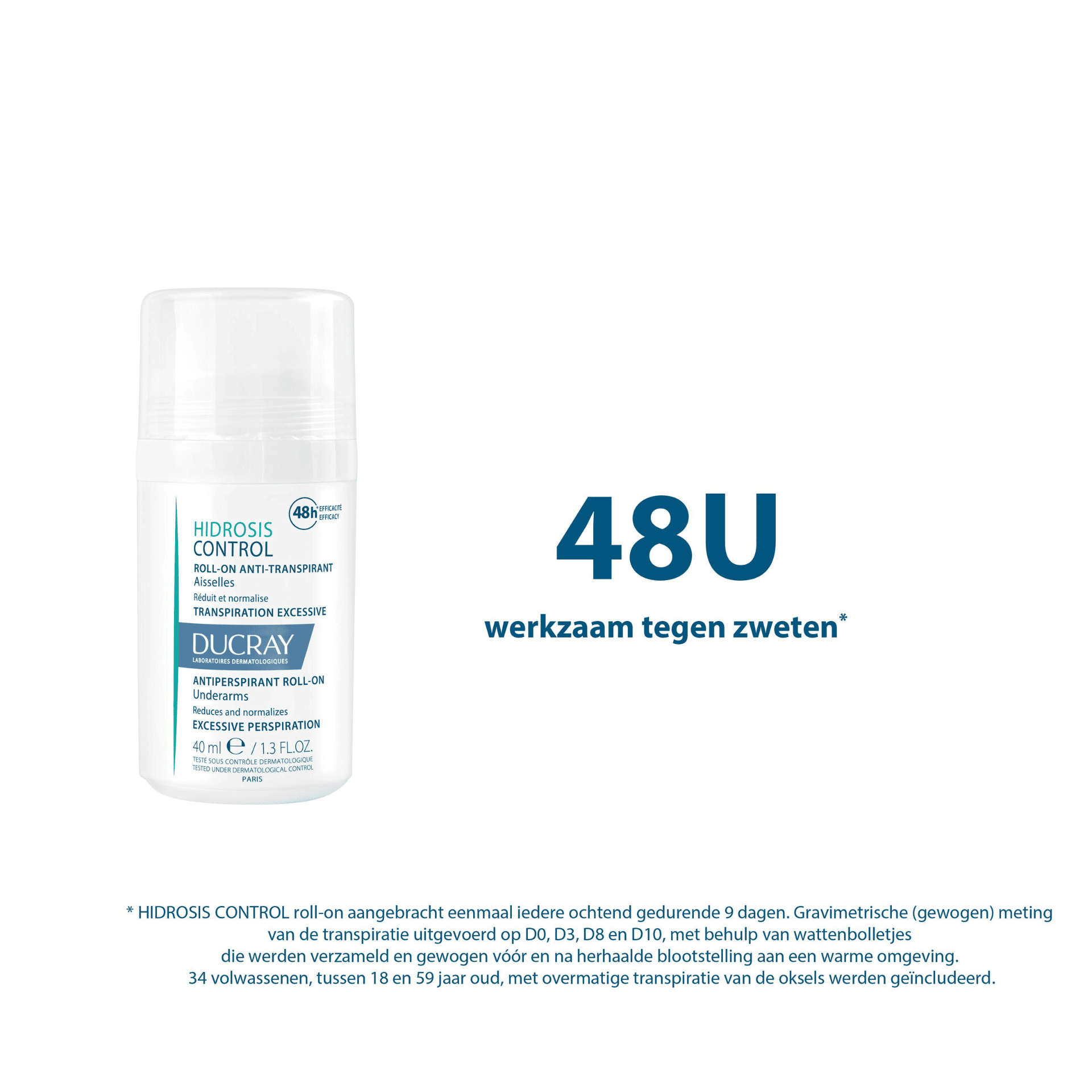 Ducray Hidrosis Control Antitranspirante Roller Ducray Hidrosis Control Antitranspirante Roller