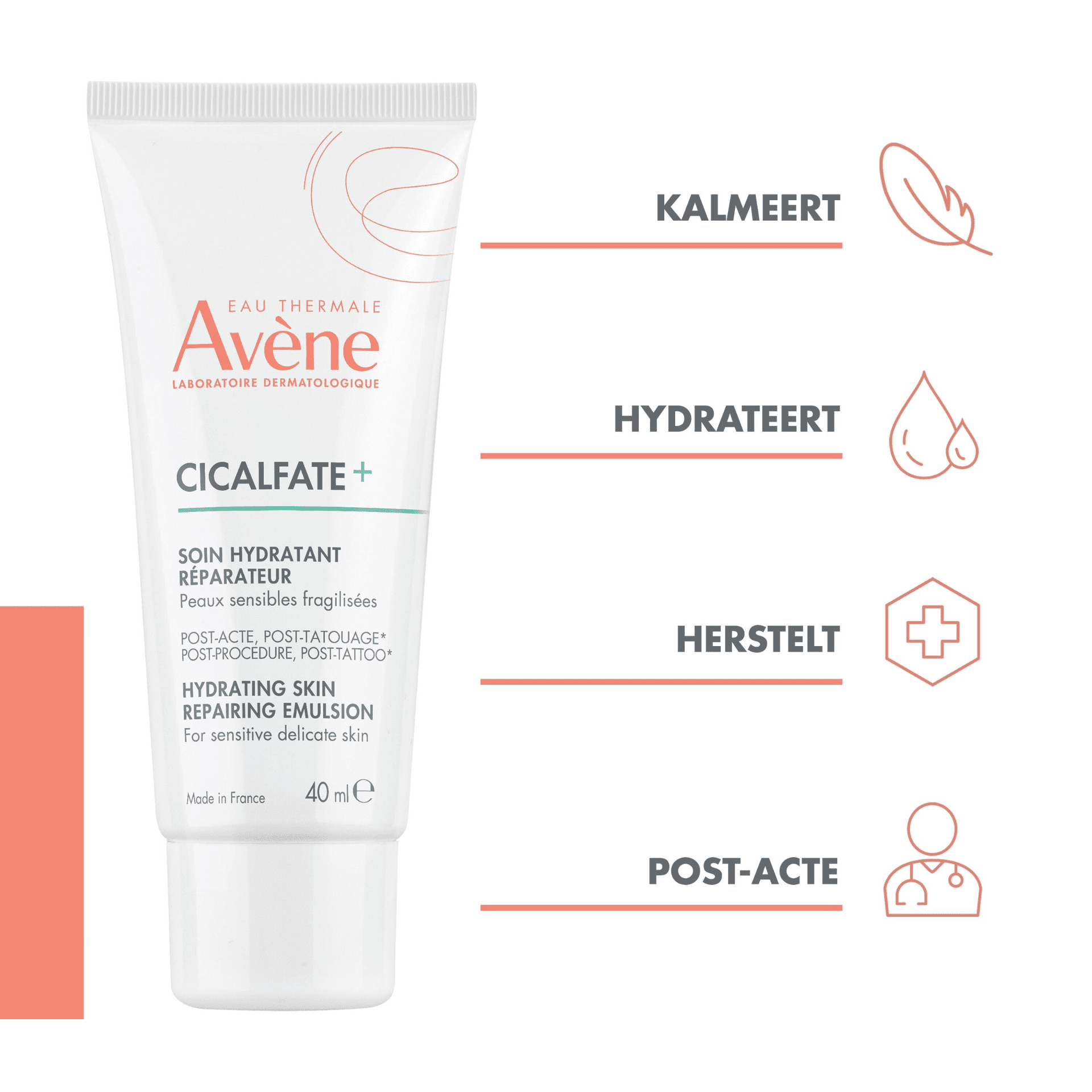 Avène Cicalfate+ Hydraterende Herstellende Verzorging Avène Cicalfate+ Hydraterende Herstellende Verzorging