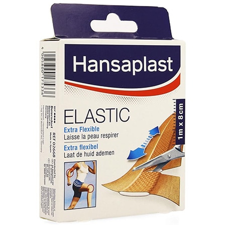 Hansaplast Elastic 8 cm x 1 m