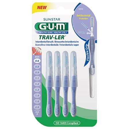 Gum Travler Interdental Brush 0,6 mm