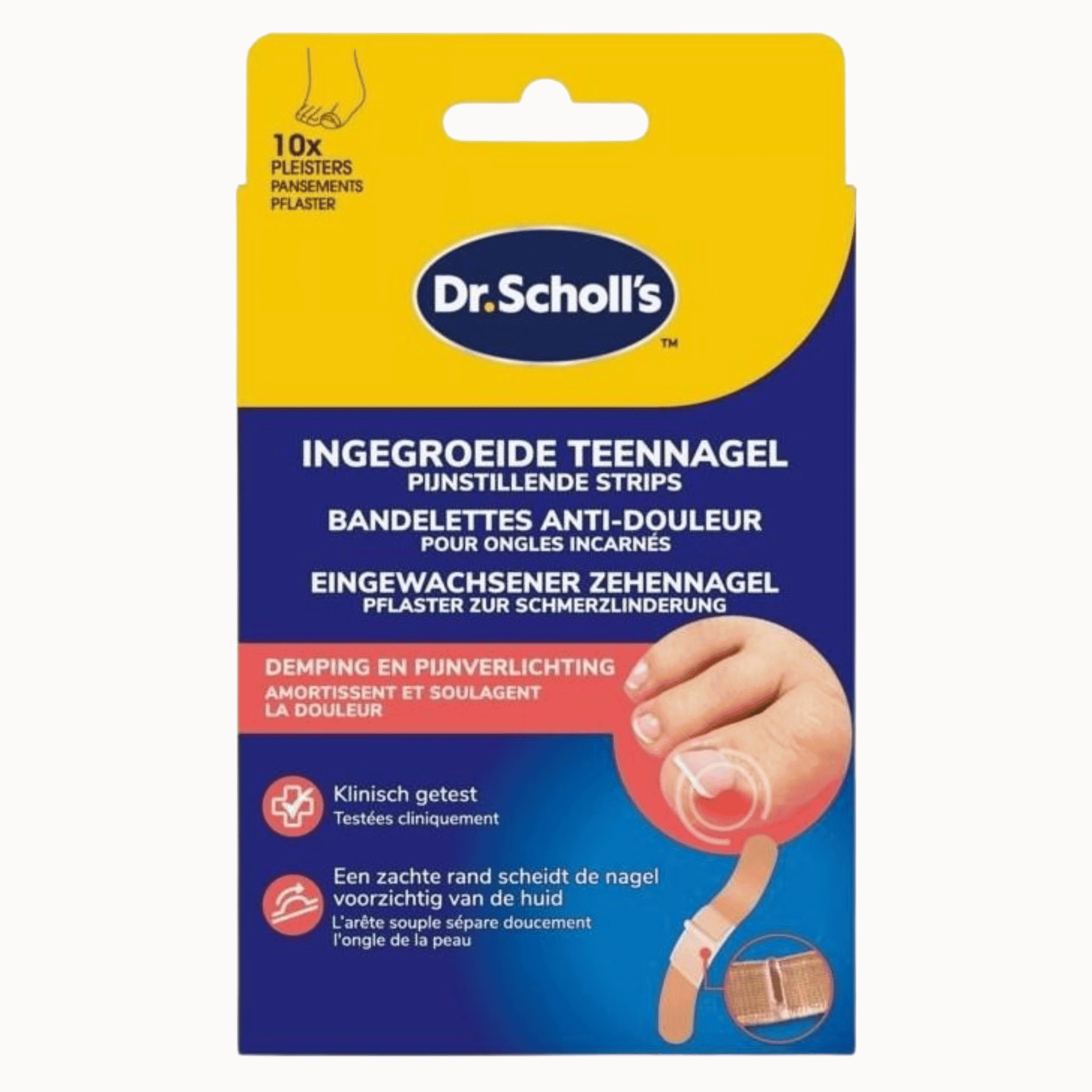 Dr. Scholl's Ingegroeide Teennagel Strips