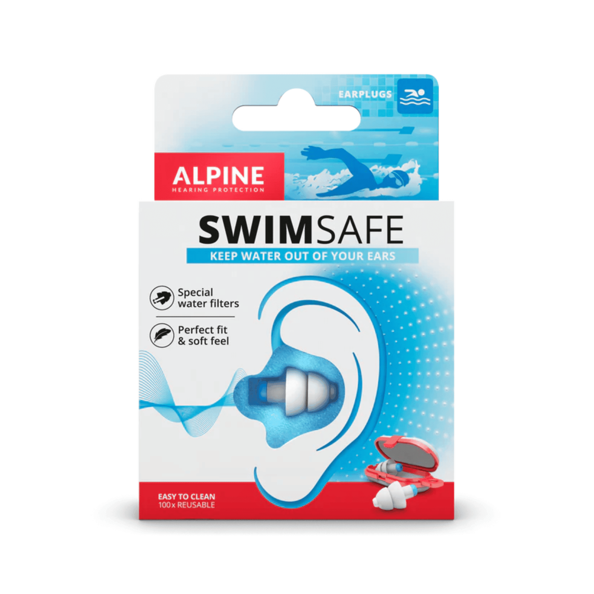 Alpine SwimSafe Oordoppen Alpine SwimSafe Oordoppen