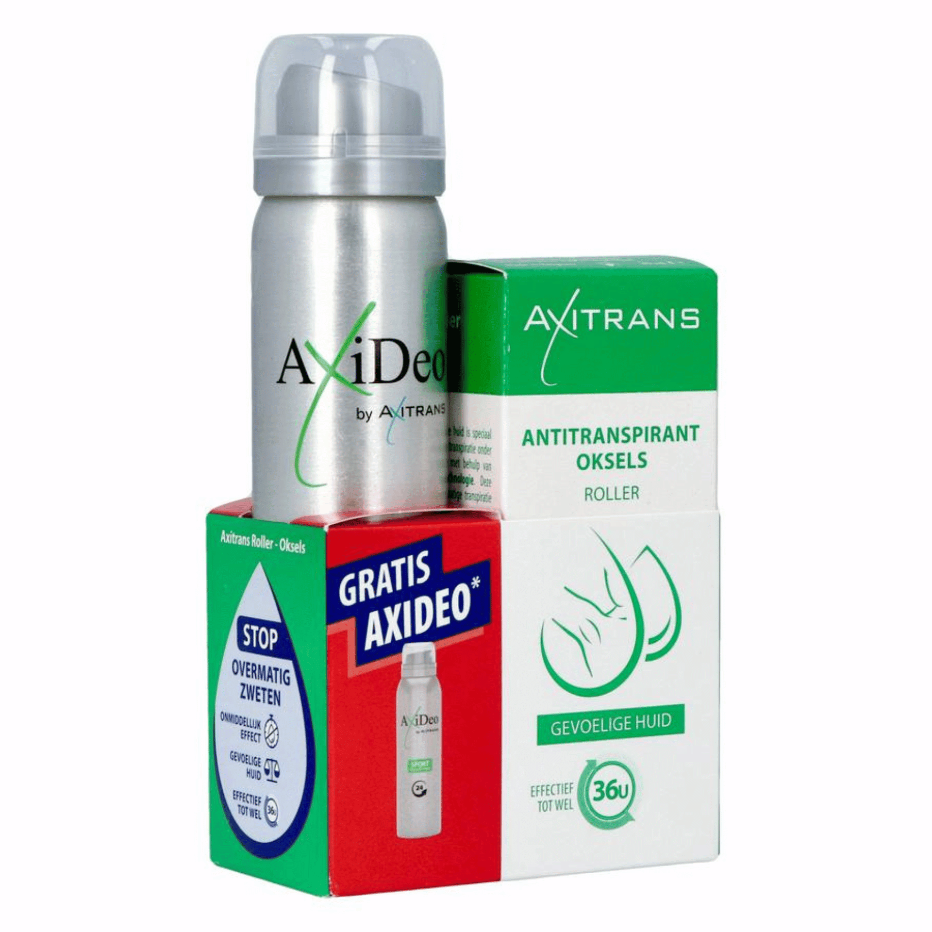 Axitrans Roller Peau Sens.+axideo Sport 75ml Grat. Axitrans Roller Peau Sens.+axideo Sport 75ml Grat.