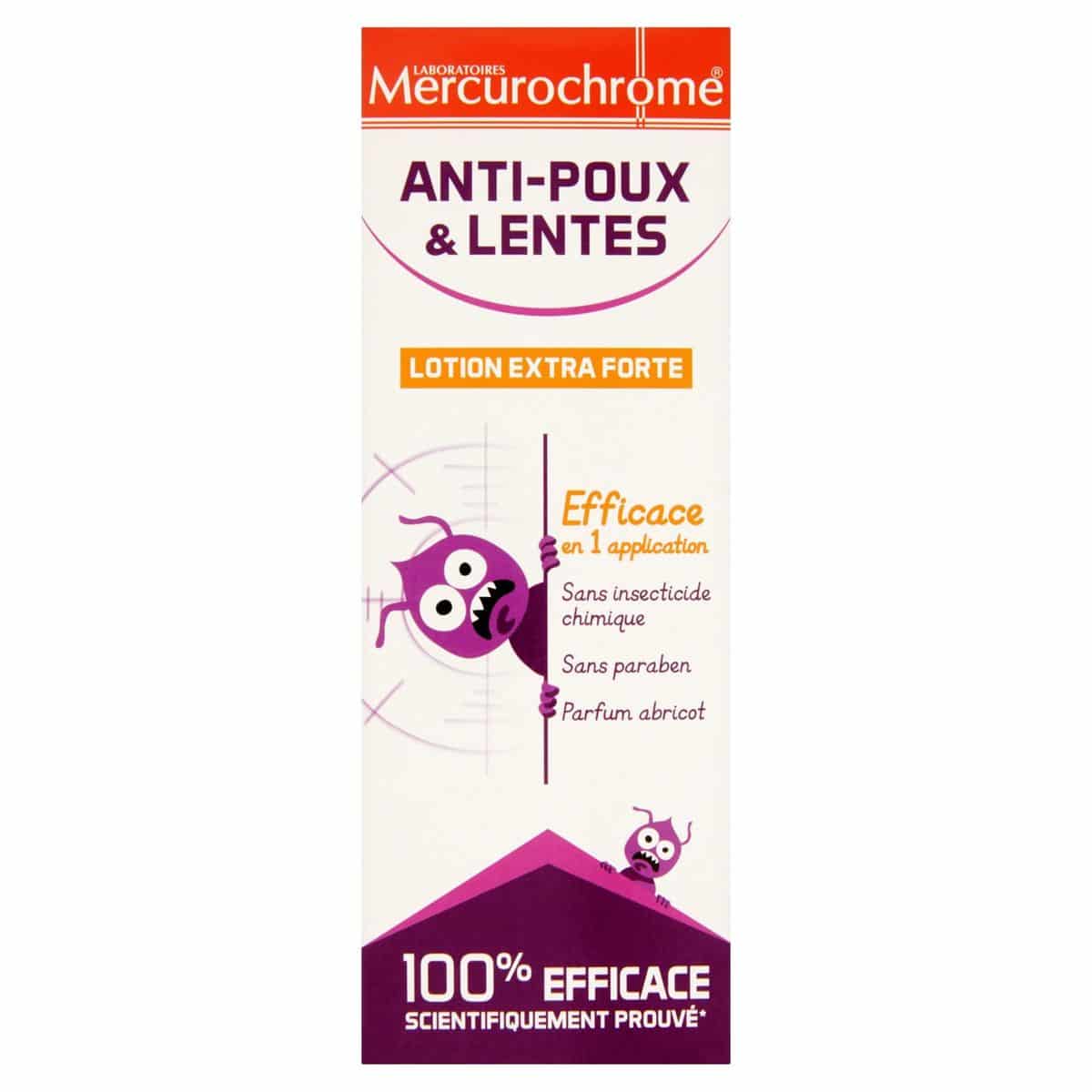Mercurochrome Anti-luizen en Neten Extra Sterke Lotion Mercurochrome Anti-luizen en Neten Extra Sterke Lotion