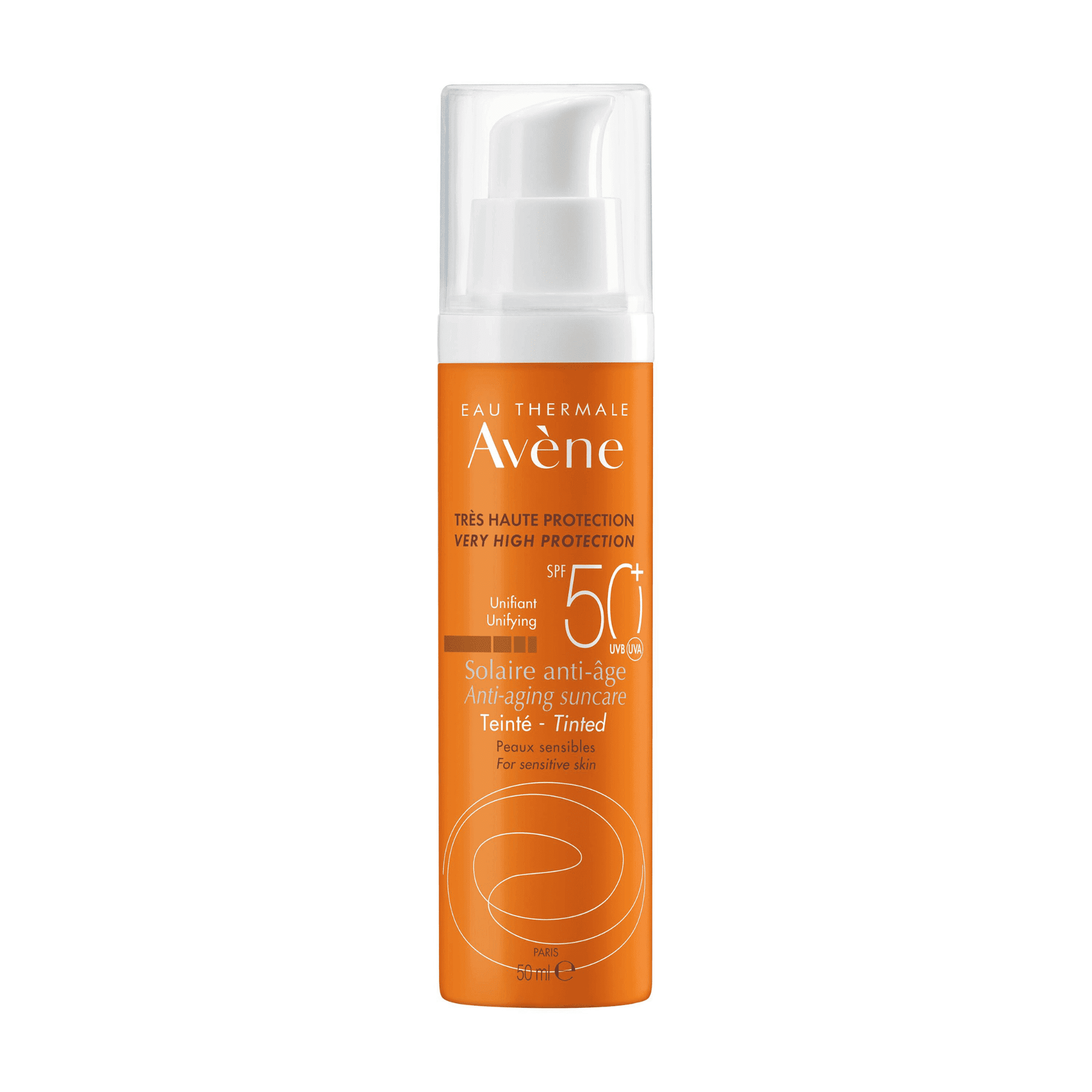 Avene Soleil Creme Solaire Anti-Age Teintee SPF50+