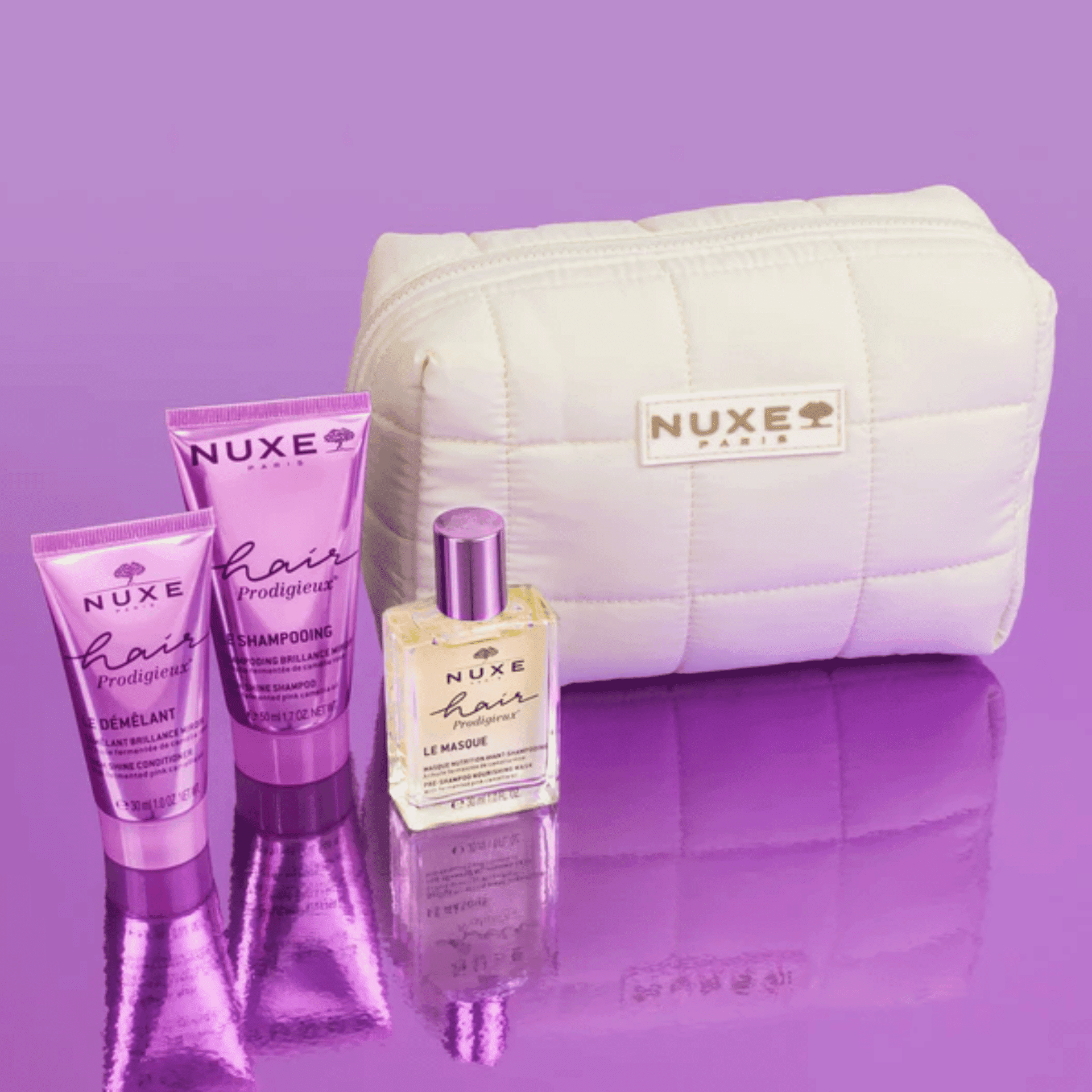 Nuxe Hair Prodigieux My Glossy Hair Routine Set Cadeau