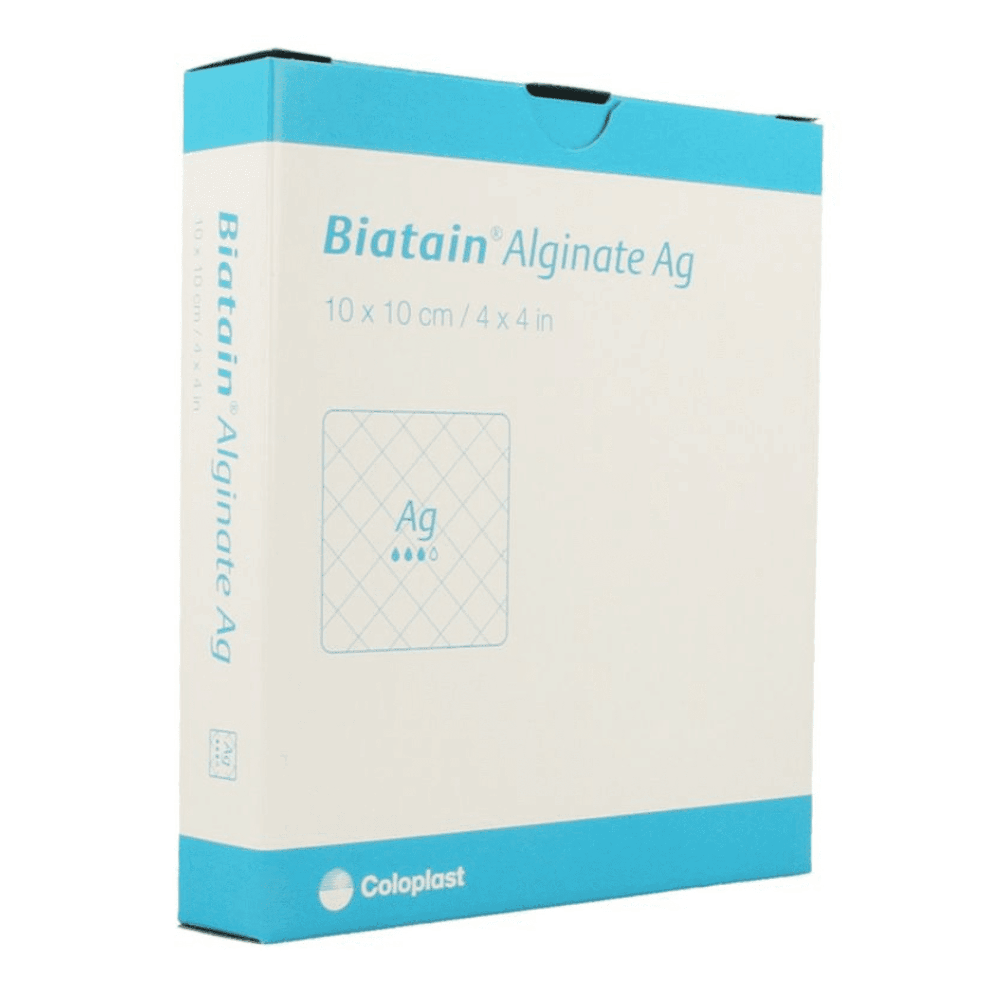 Biatain Alginate Ag Ster 10cmx10cm 10 3760 Biatain Alginate Ag Ster 10cmx10cm 10 3760
