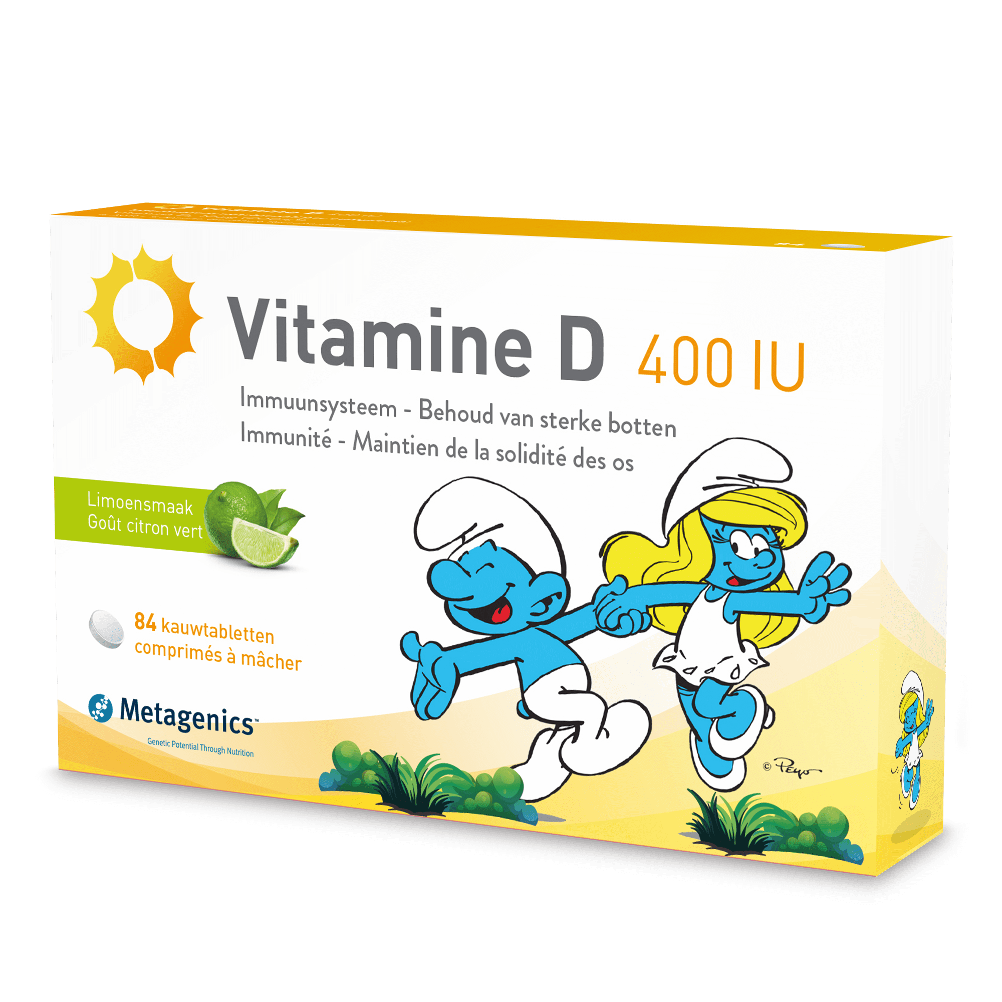 Metagenics Vitamine D 400 IU Smurfen