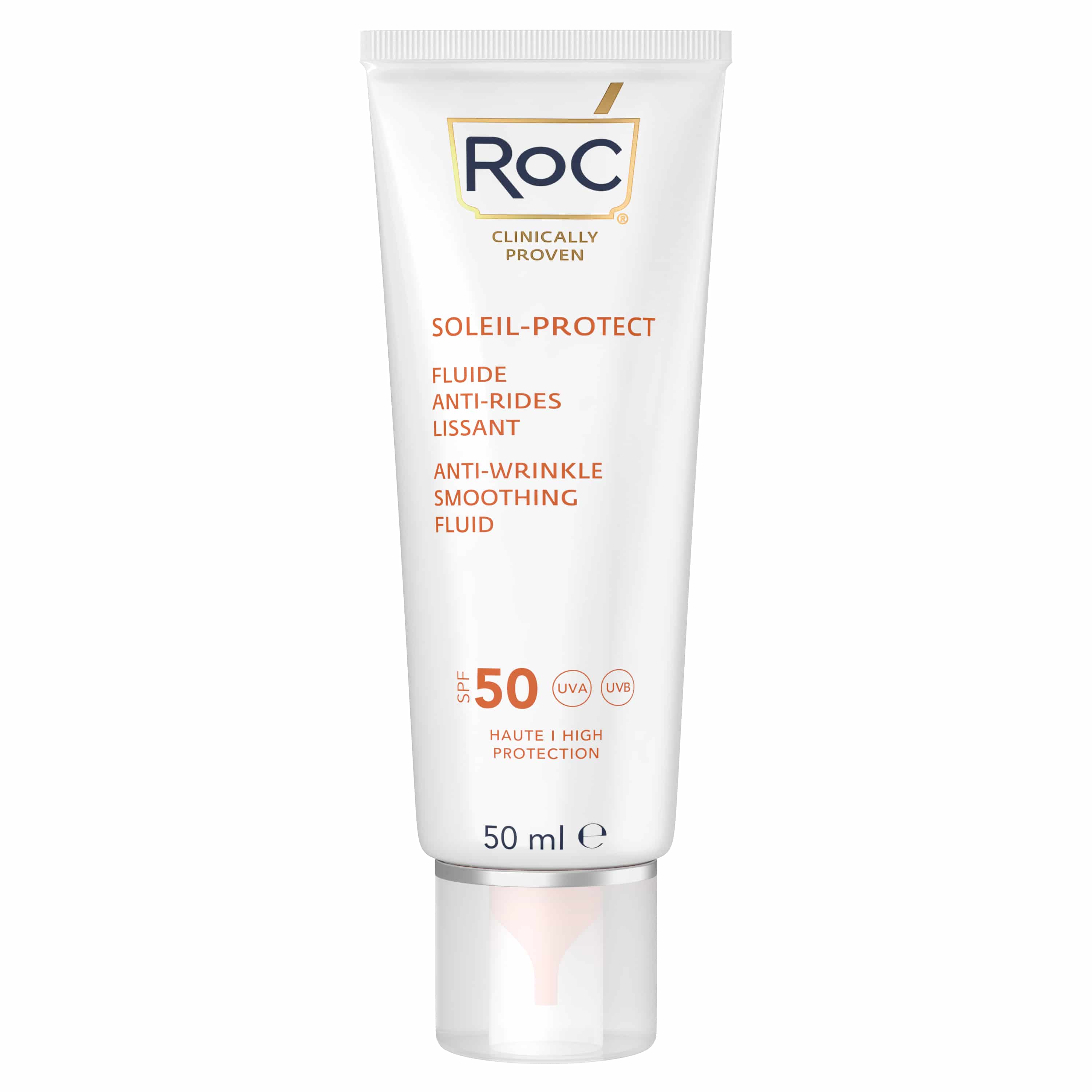 RoC Soleil-Protect Anti-Wrinkle Smoothing Fluid SPF50