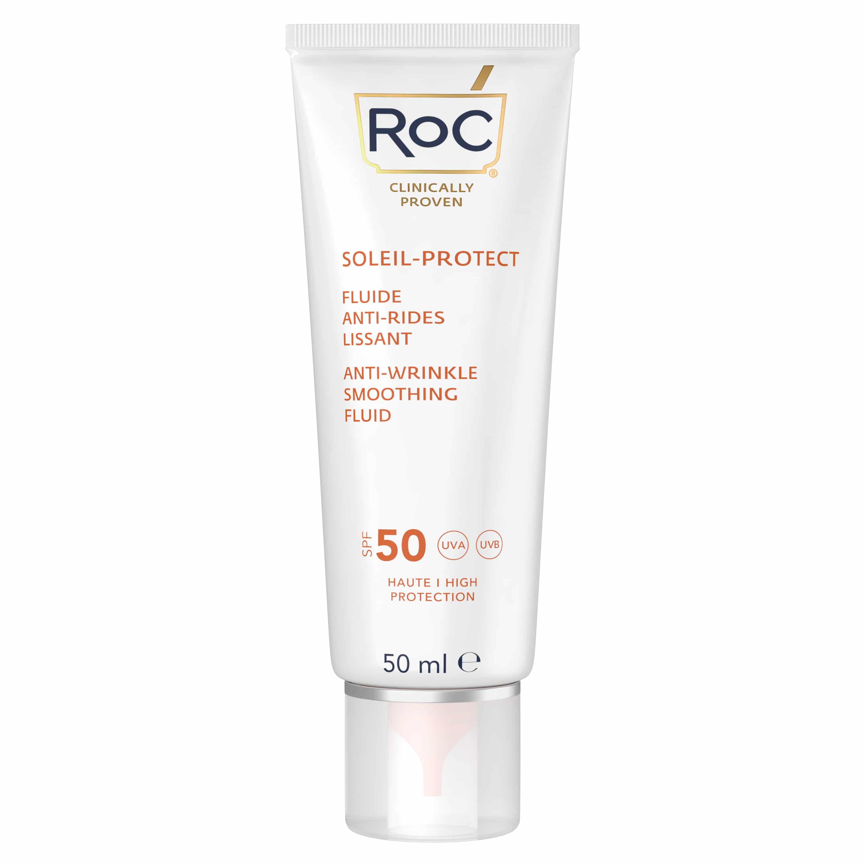 RoC Soleil-Protect Anti-Wrinkle Smoothing Fluid SPF50 RoC Soleil-Protect Anti-Wrinkle Smoothing Fluid SPF50