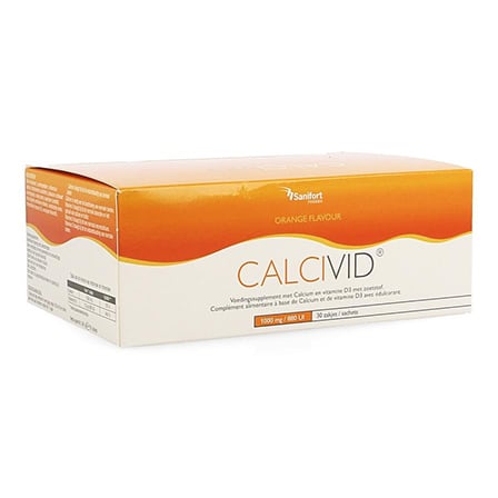 Calcivid 1000 mg/880 UI Sinaasappel Calcivid 1000 mg/880 UI Sinaasappel