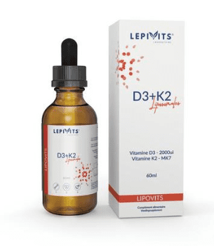 Lepivits Vit D3+K2 Liposomaal Vegan Fluid